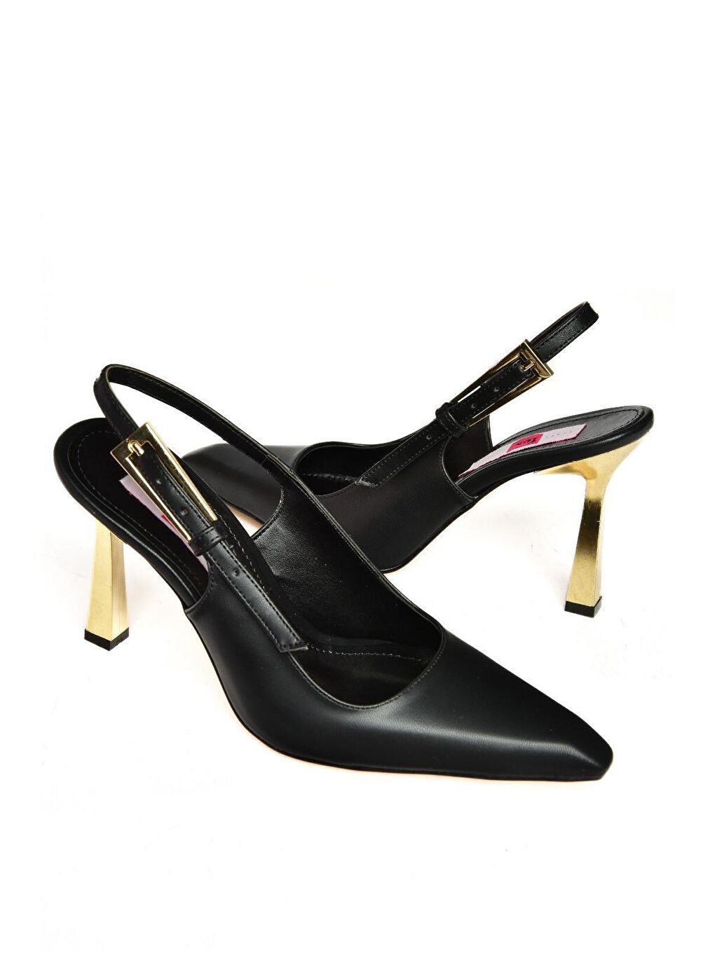 S7520987 Siyah Kadın Topuklu Ayakkabı-3