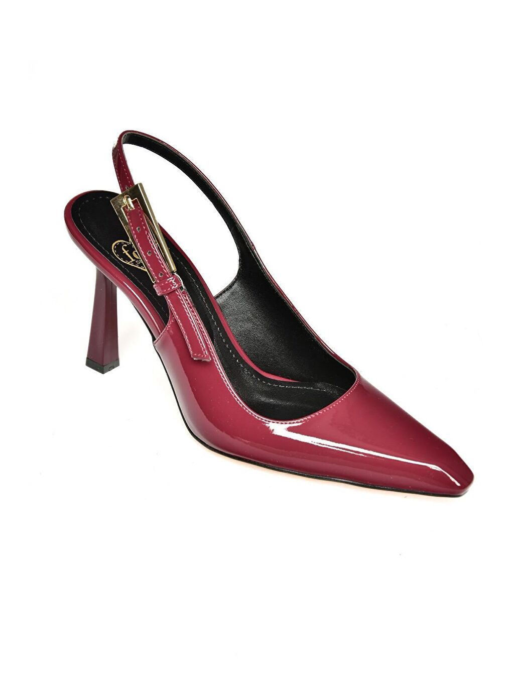 S7520849 Bordo Kadın Topuklu Ayakkabı-1