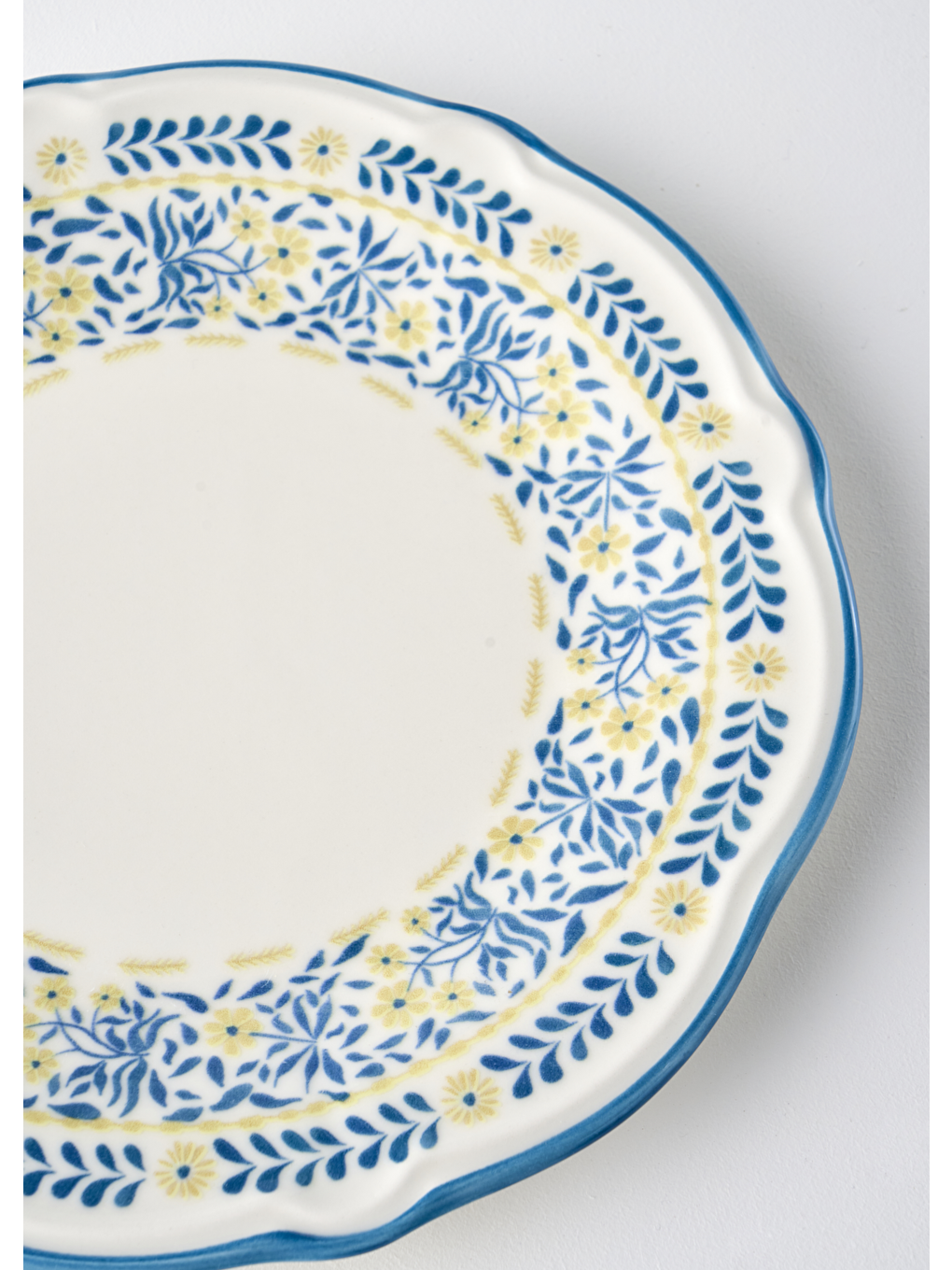 Liana Stoneware 52 Parça 12 Kişilik Kahvaltı Takımı Mavi-7