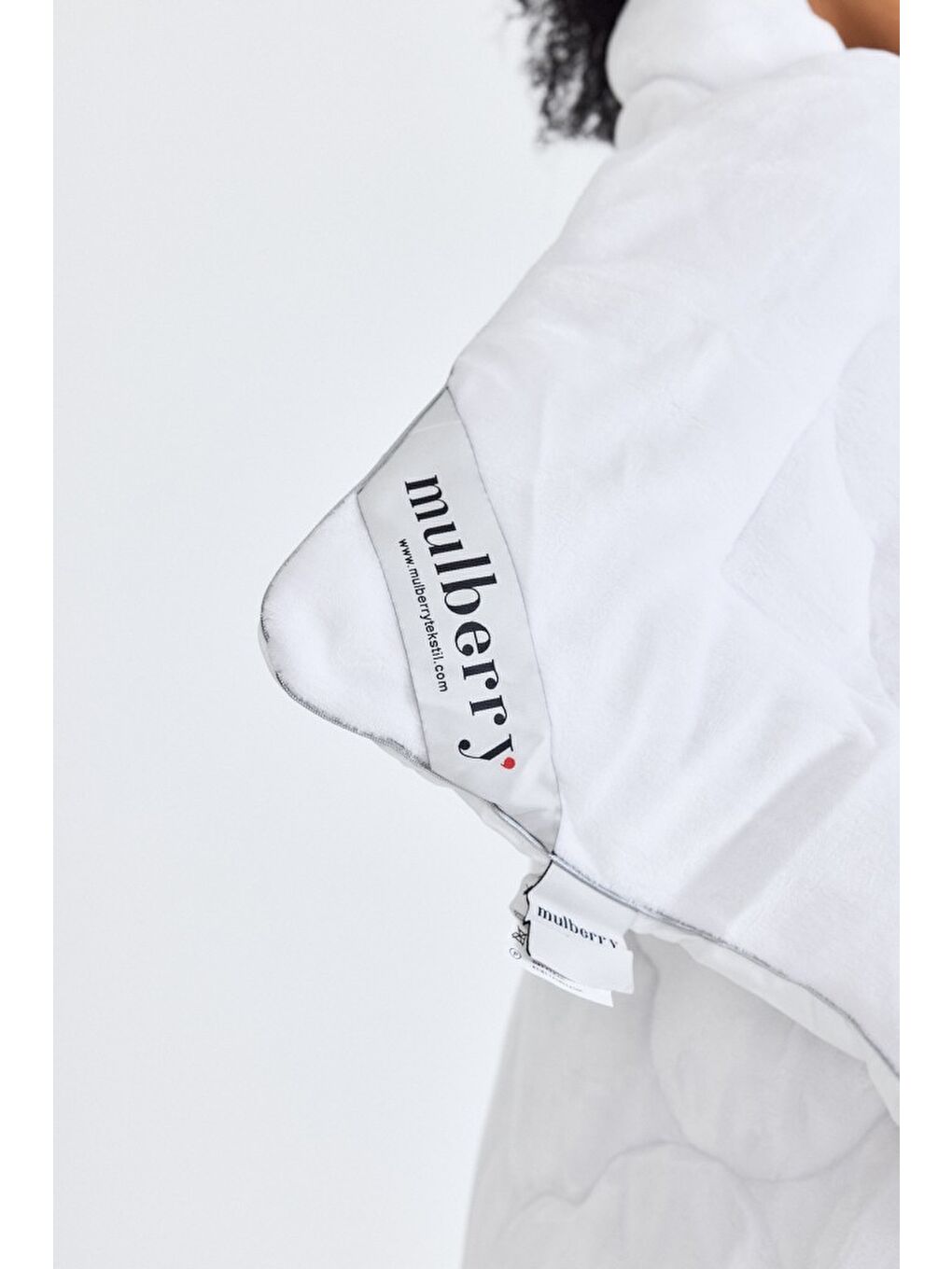 Beyaz Nano Jel Çift Kişilik Yorgan 195x215 cm Yumuşak, Hafif ve Nefes Alabilir | 4 Mevsim Kullanıma Uygun-2