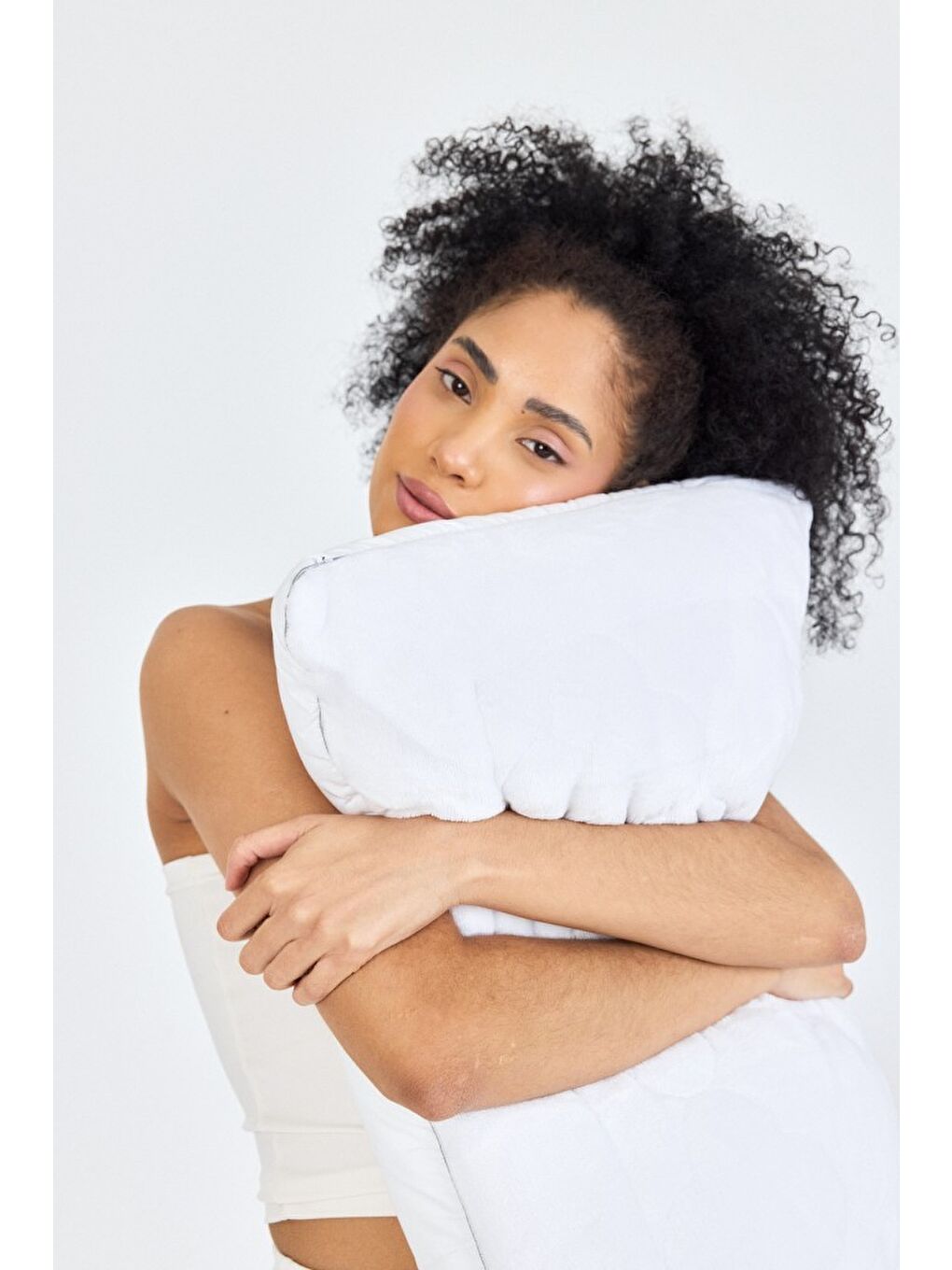 Beyaz Klimalı 4 Mevsim Yastık Çift Taraflı 50x70-2