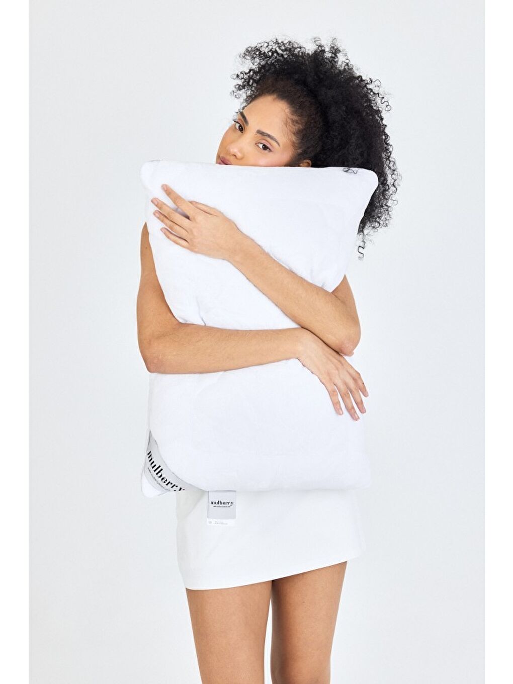 Beyaz Klimalı 4 Mevsim Yastık Çift Taraflı 50x70-3