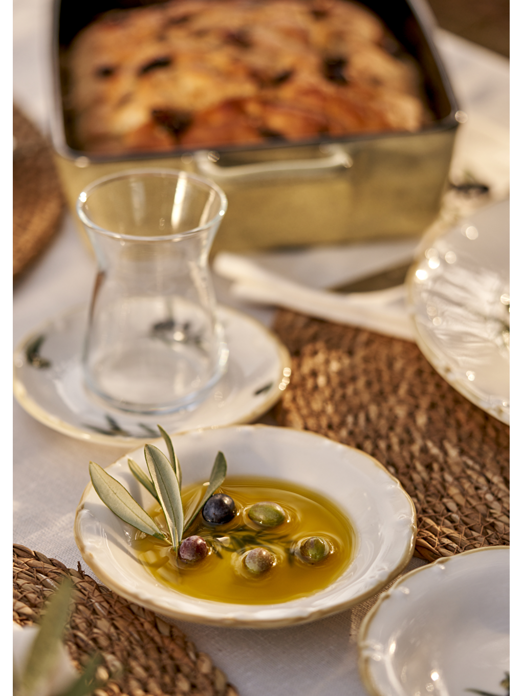 Olive Porselen 52 Parça 12 Kişilik Kahvaltı Takımı Yeşil-4