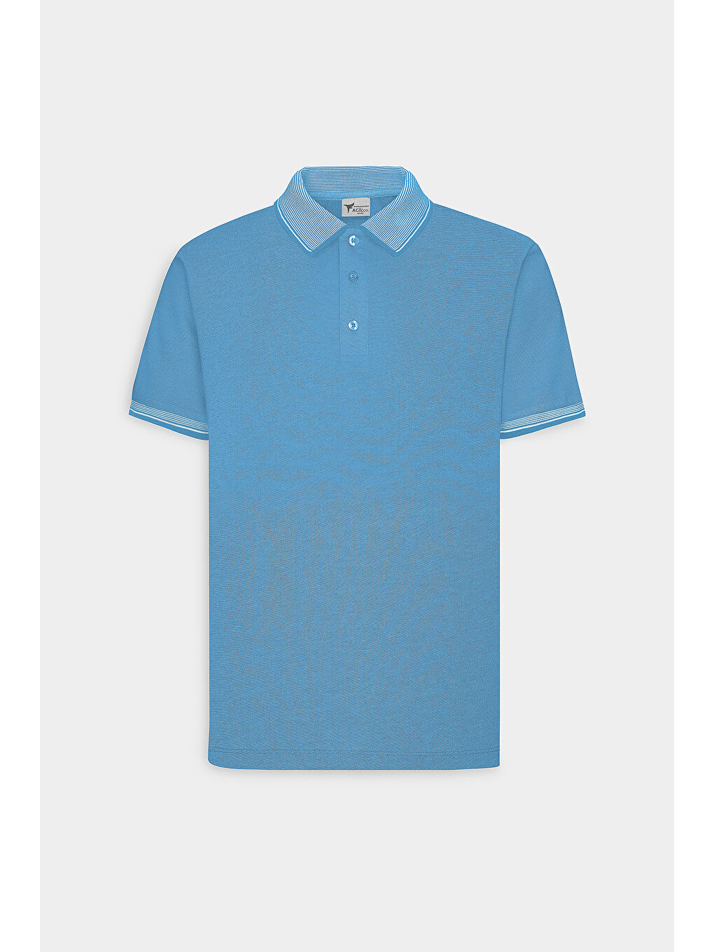 Mavi Erkek Saks-Beyaz Slim Fit Dar Kesim Kıvrılmaz Polo Yaka Kısa Kollu Tişört-7