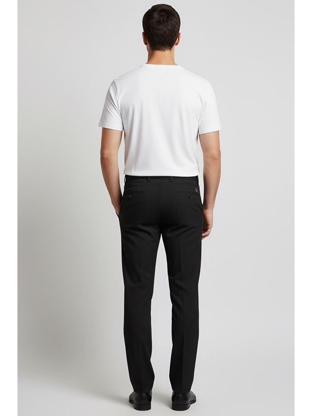 Giotelli Beyaz Regular Fit %100 Pamuk Bisiklet Yaka Erkek Tişört-2