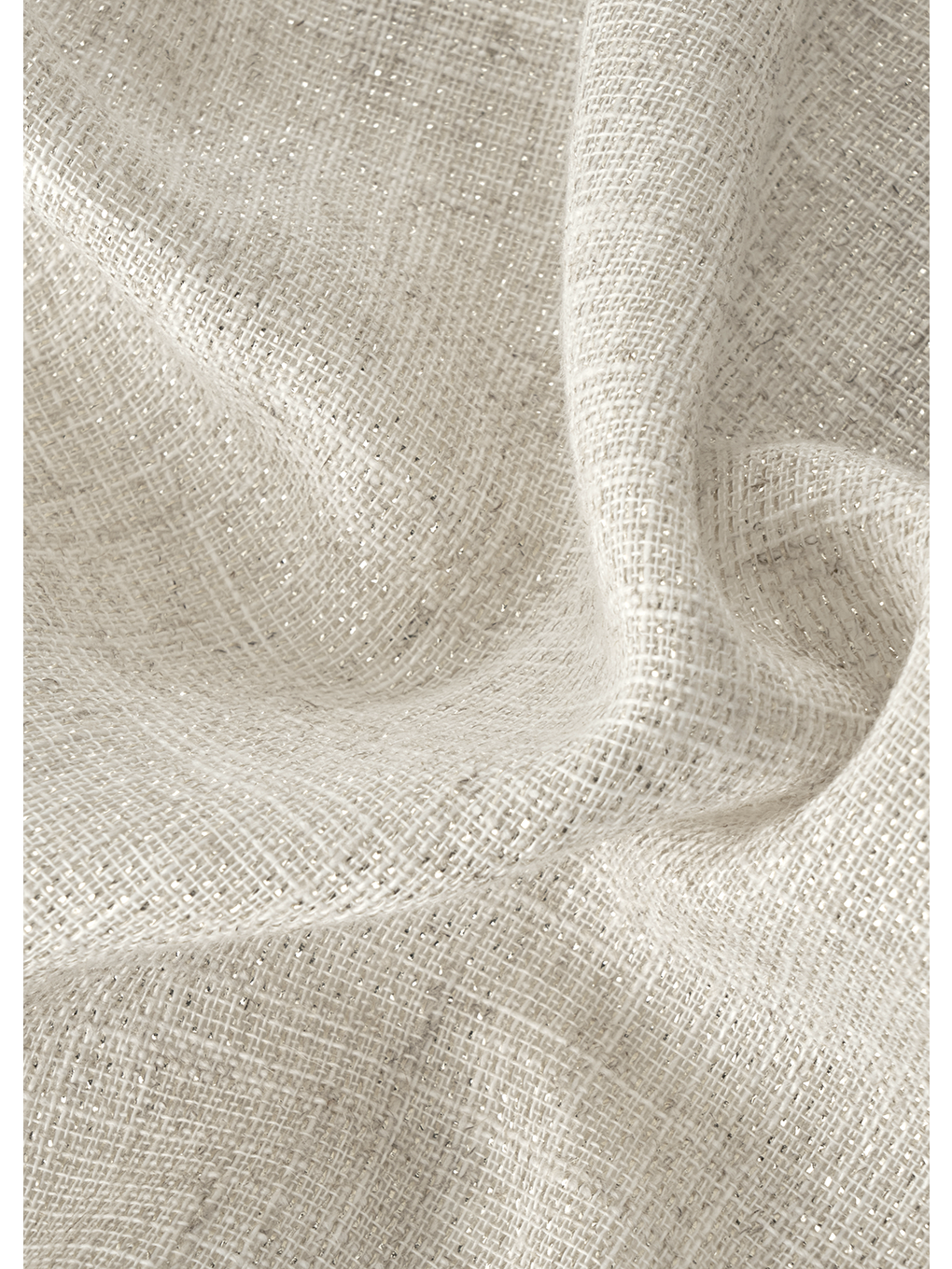 Gri Miva Simli Runner Gümüş (50x150 Cm)-1