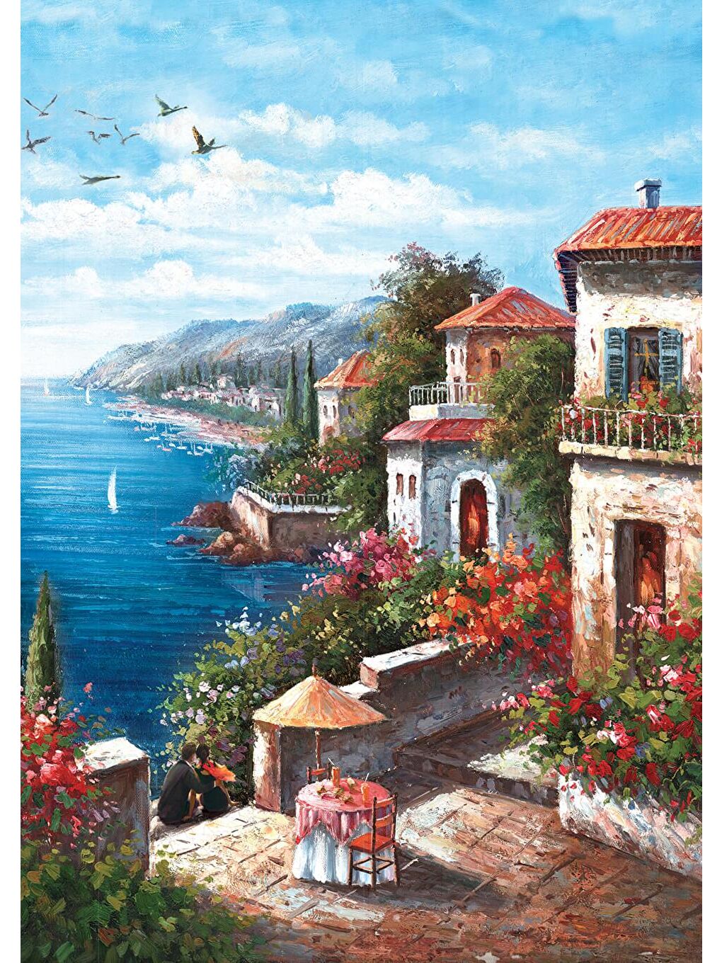 500 Parça Puzzle Keyif Saati-2