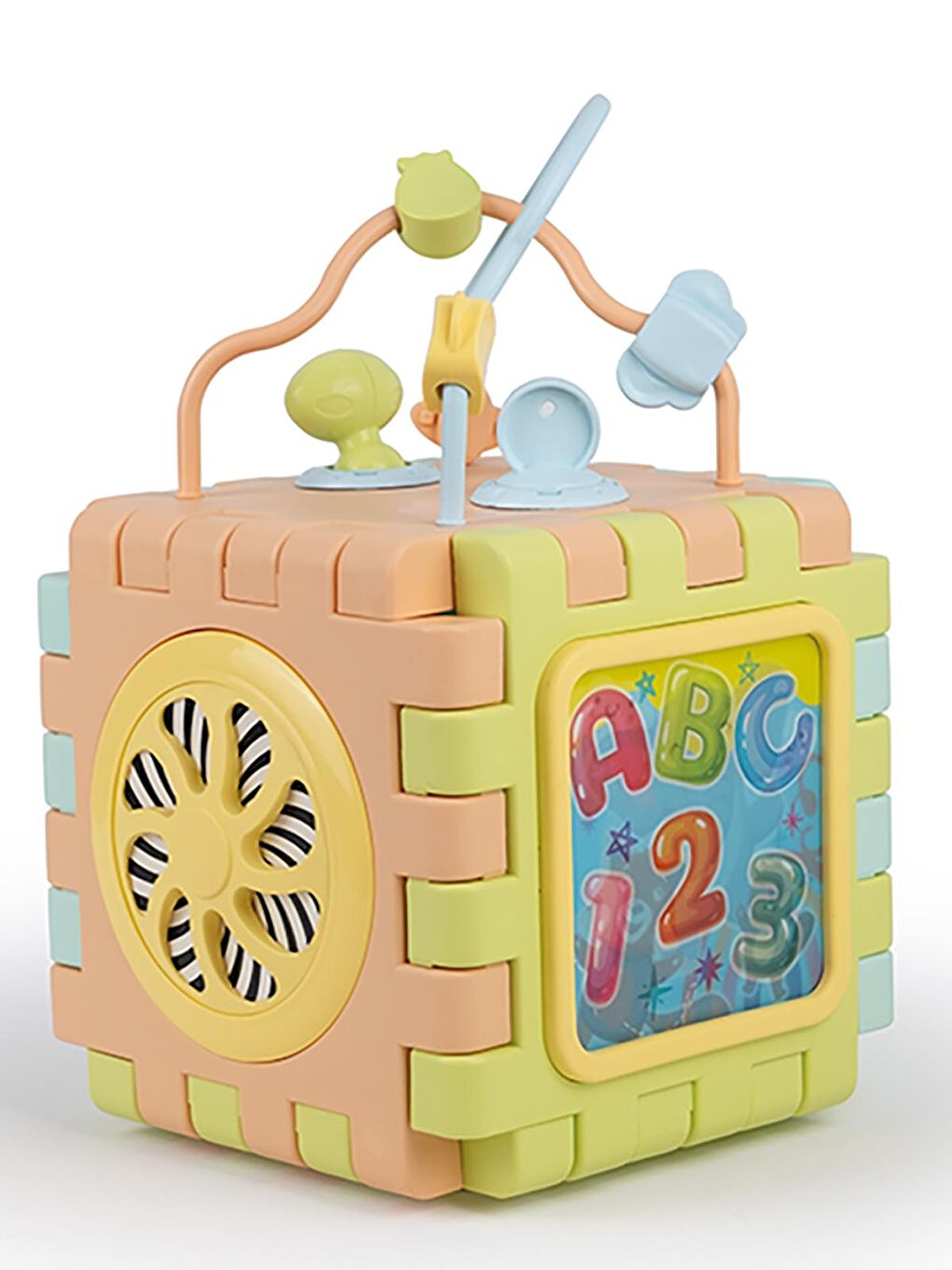 Oyuncak 2 In 1 Eğitici Küp Ve Puzzle - Standart-2