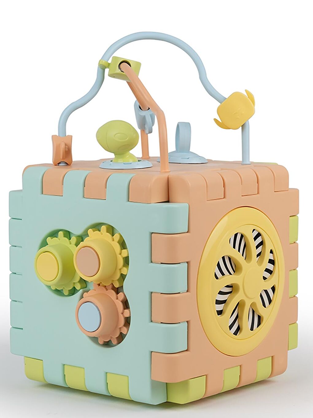 Oyuncak 2 In 1 Eğitici Küp Ve Puzzle - Standart-3