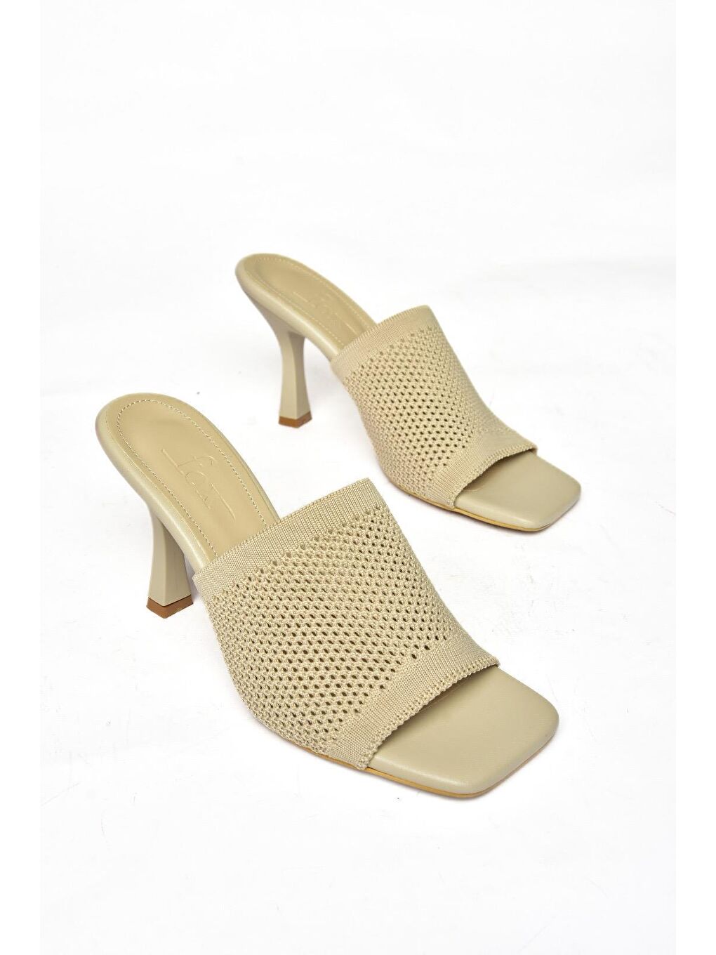 Bej P5900333 Ten Kadın Terlik-2