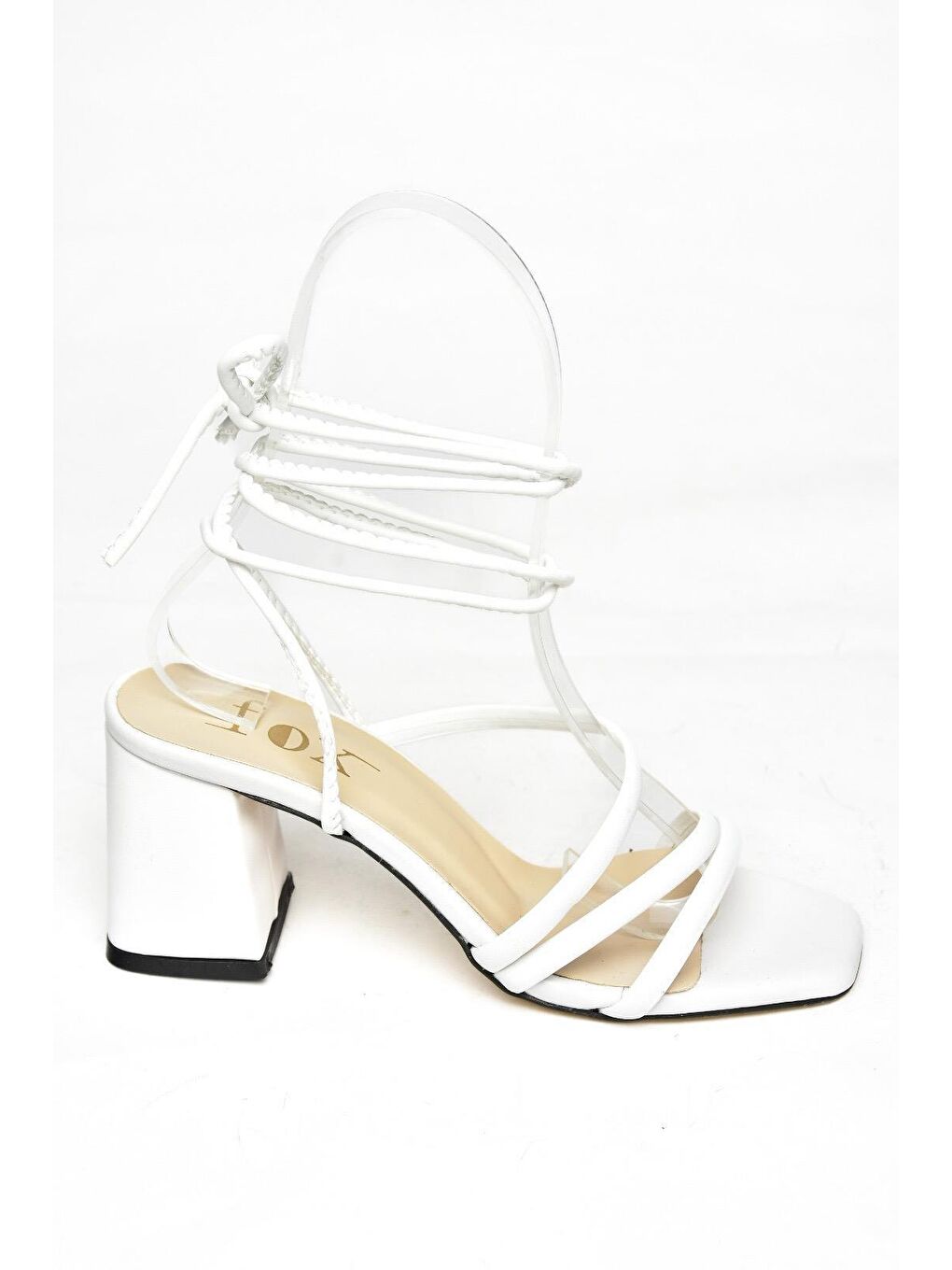 S3696830 Beyaz Kadın Topuklu Ayakkabı