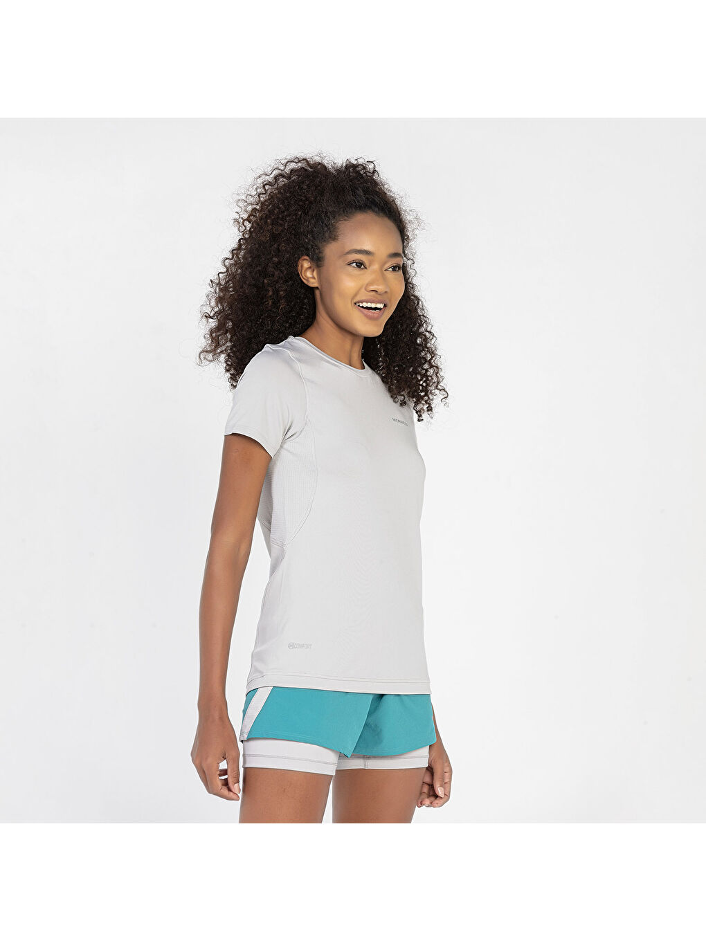 Tint Kadın Gri Tişört-2