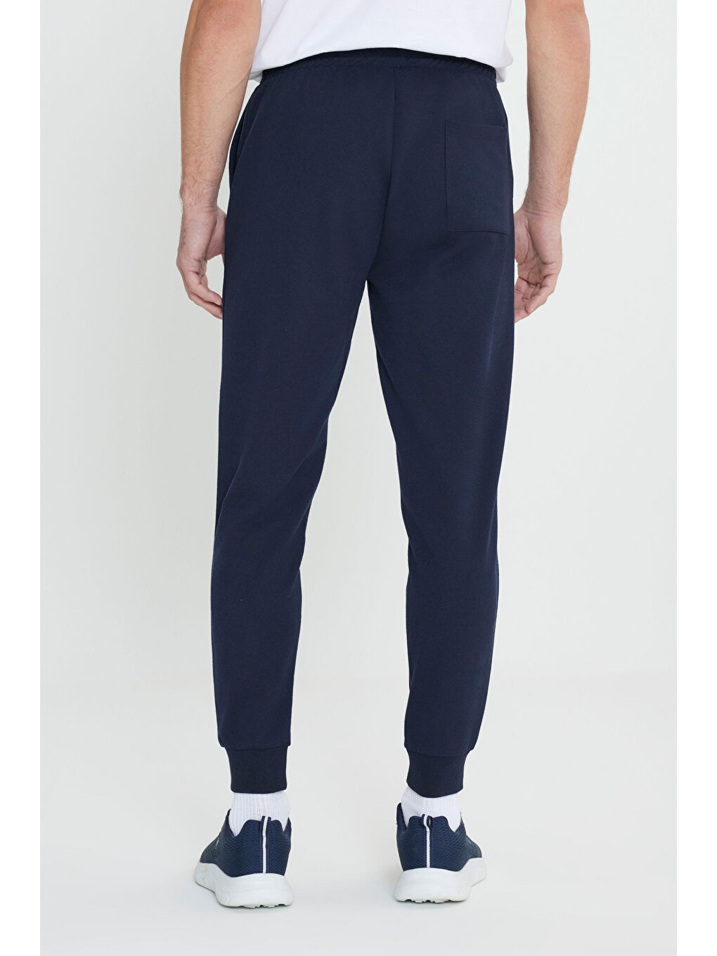 AC&Co / Altınyıldız Classics Erkek Siyah-Lacivert-Gri 3'lü Paket 2 Iplik Pamuklu Jogger Cepli Rahat Standart Fit Eşofman Altı - 9