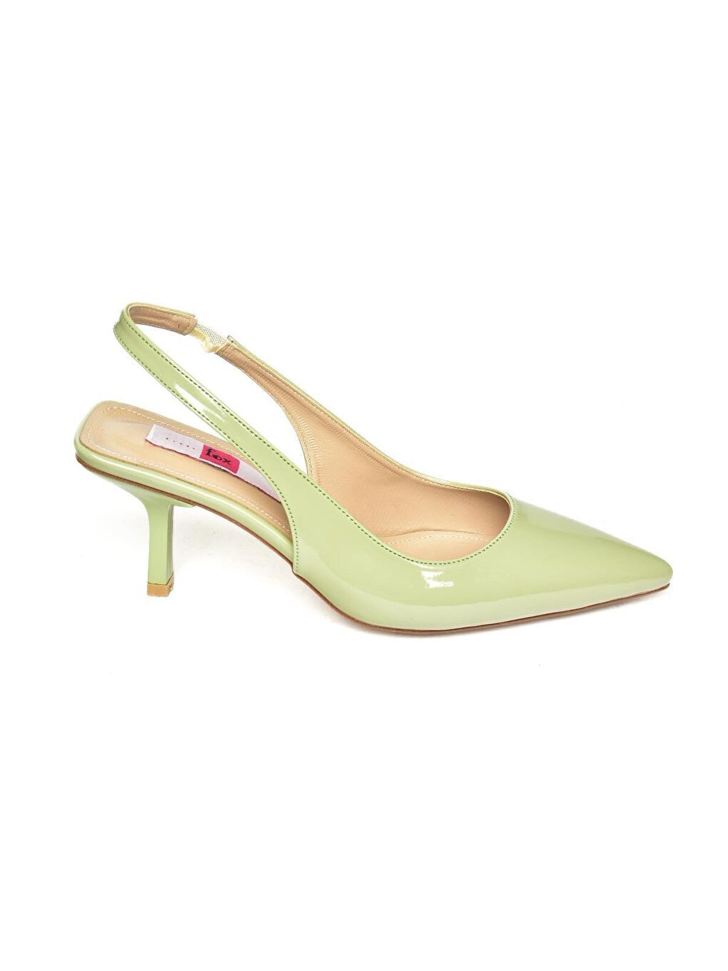 S8208601 Yeşil Kadın Topuklu Ayakkabı