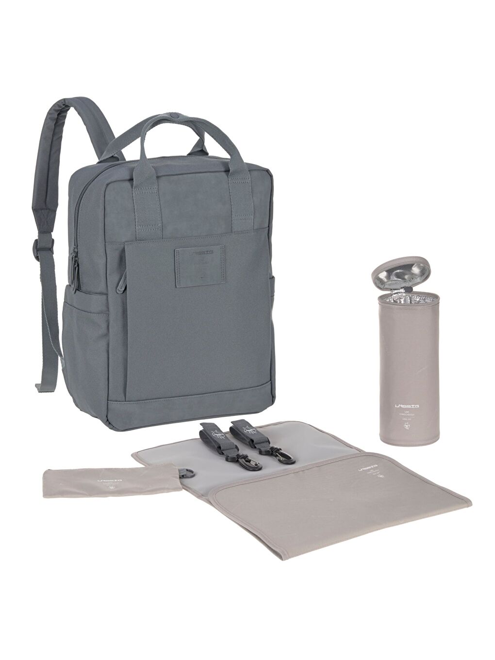 Vividal Bebek Bakım Sırt Çantası Anthracite-4