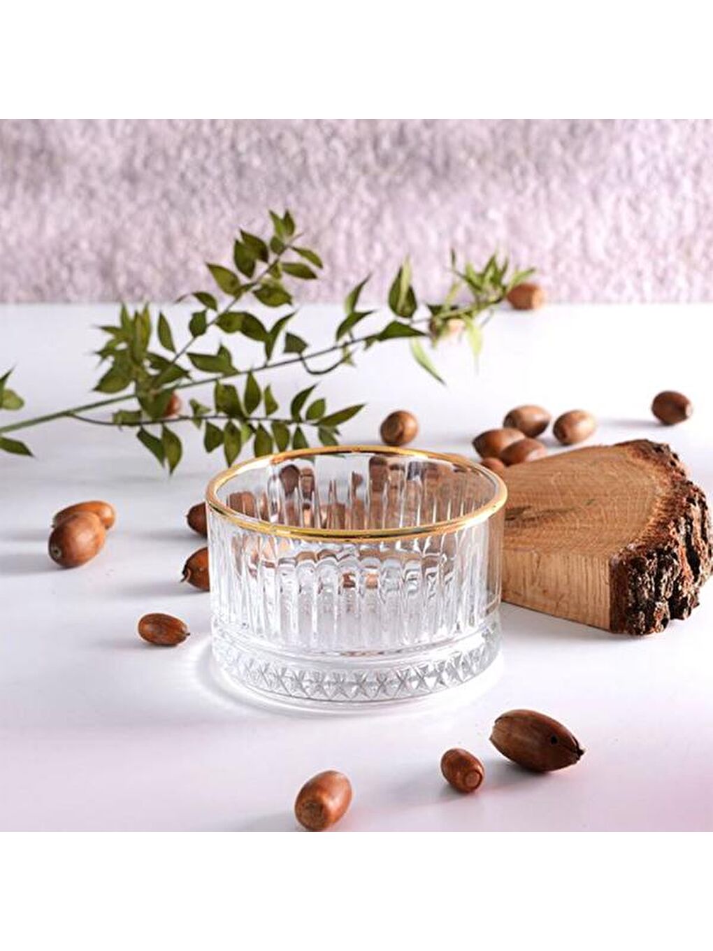 Renksiz Elysia Golden Touch 4'lü Kase Seti