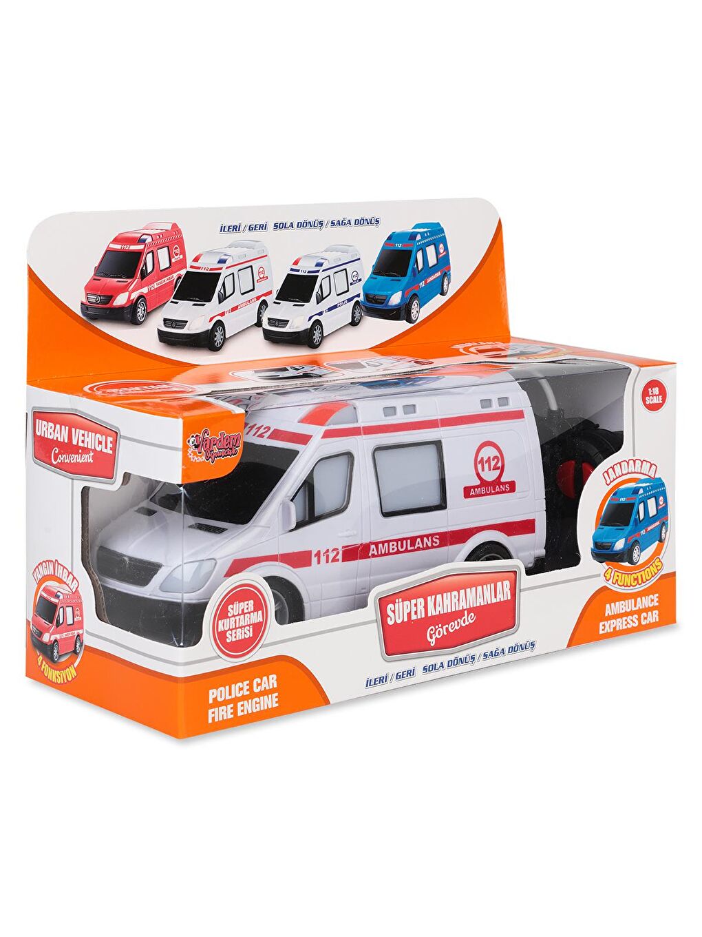 Kutulu Pıllı Ambulans-4