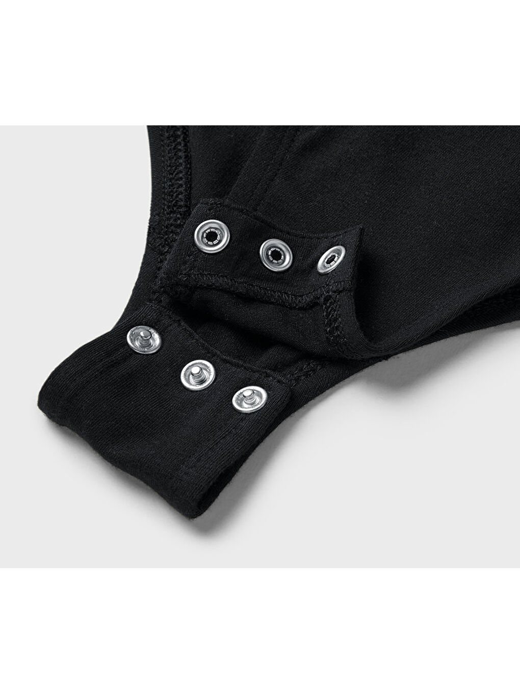 Kadın Body, Dik Yaka, Siyah-5