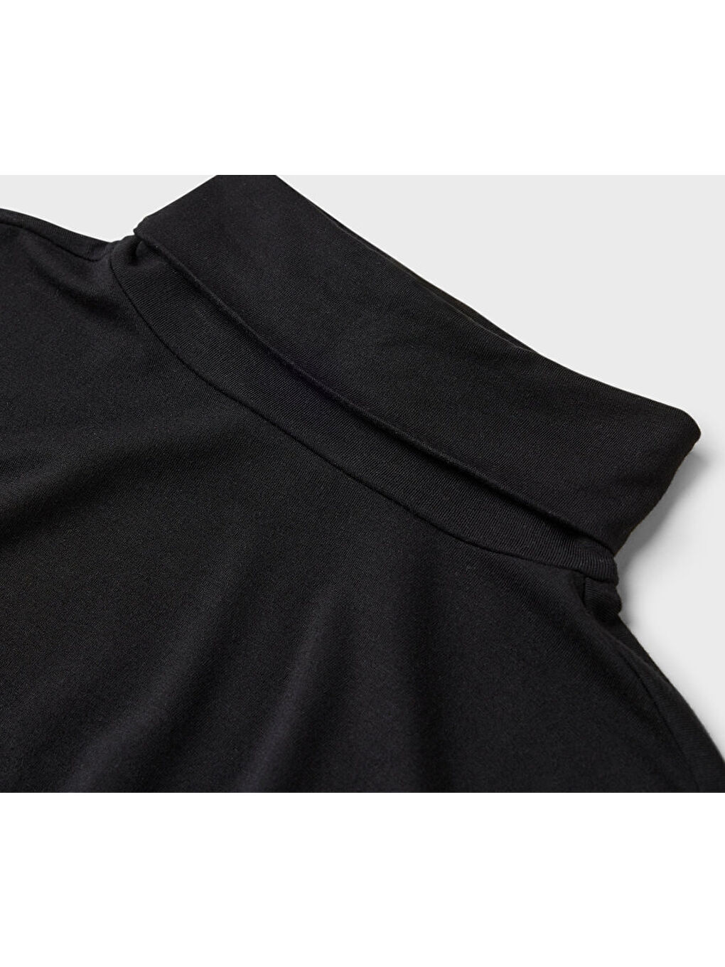 Kadın Body, Dik Yaka, Siyah-6