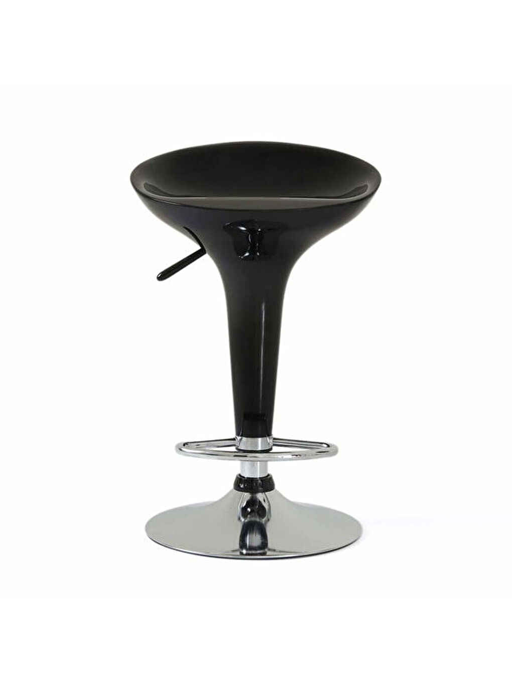 Lara 2'li Bar Sandalyesi - Siyah - 88x40x43 cm-3