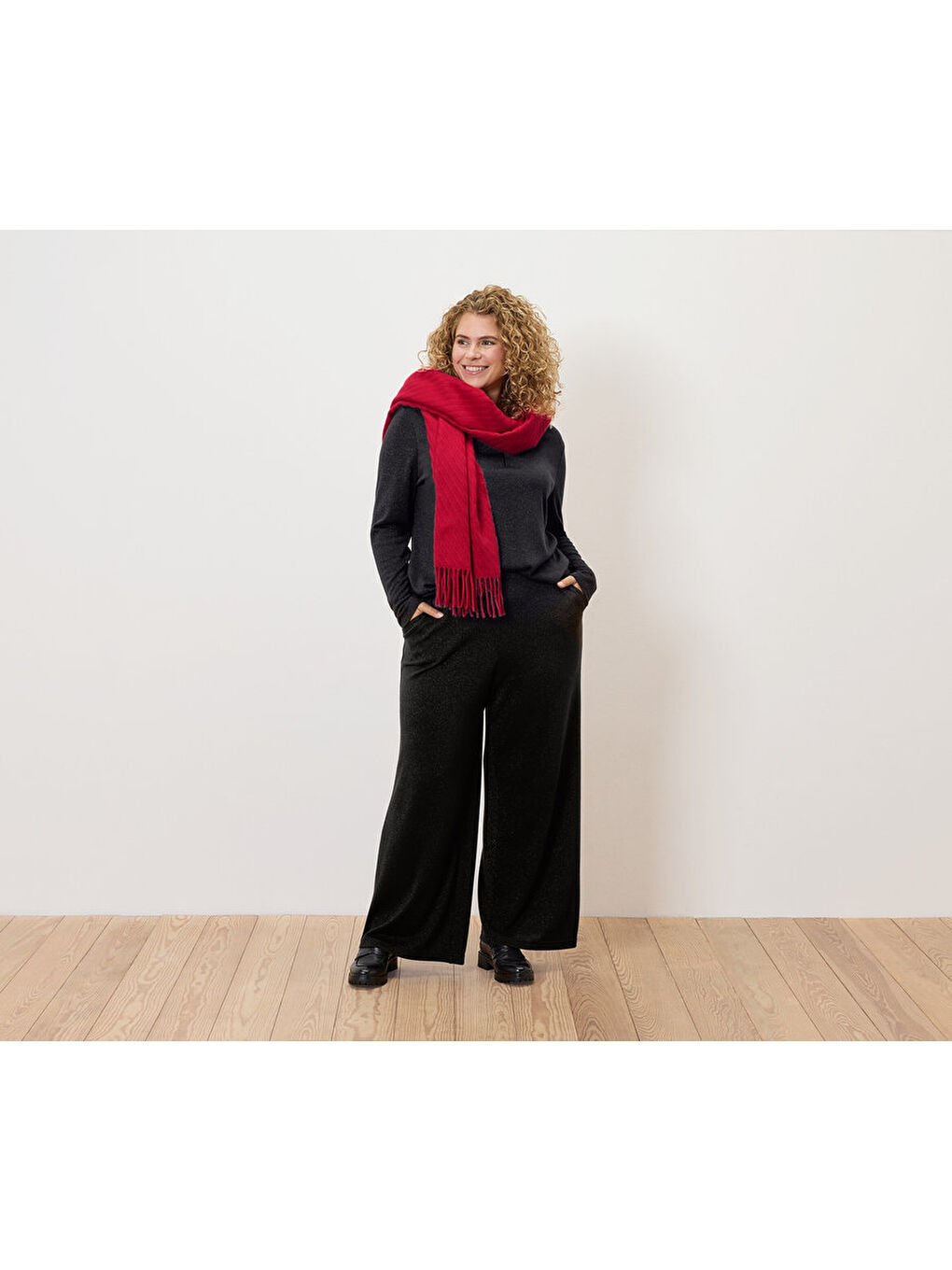 Kadın Bluz, Simli İplik, Siyah-2