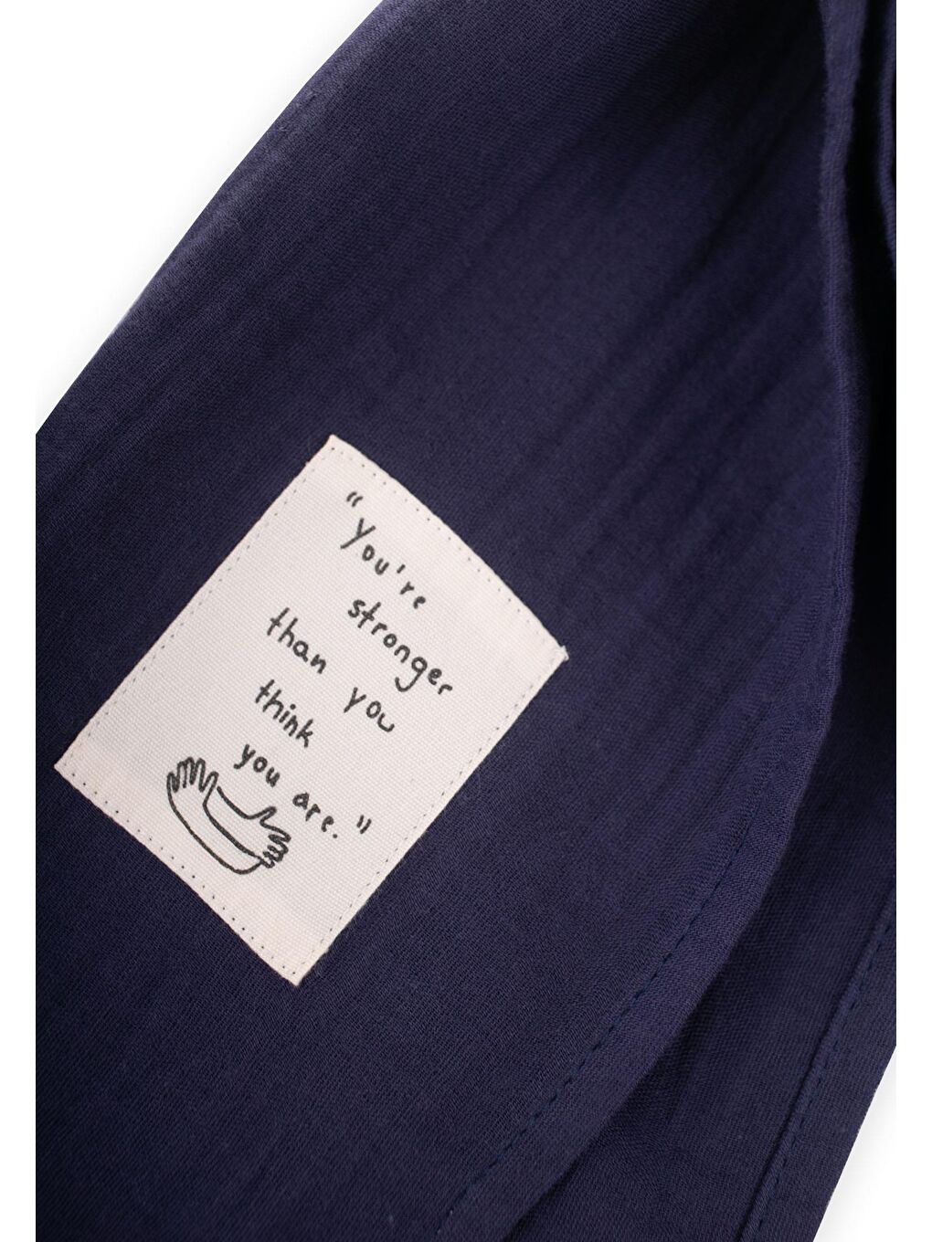 Çocuk Fular 25X140 Cm Lacivert-1