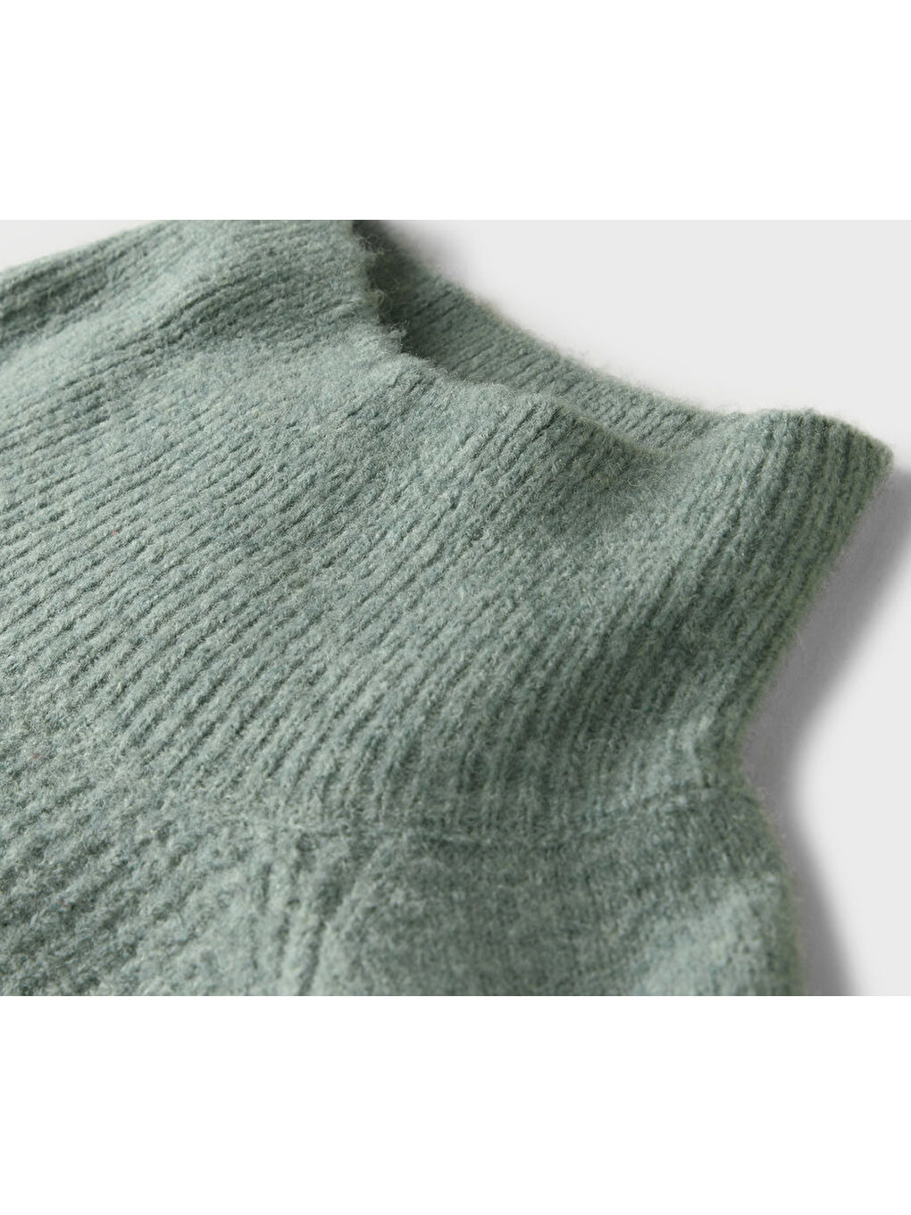 Yeşil Kadın Kazak, Dik Yaka, Adaçayı-9