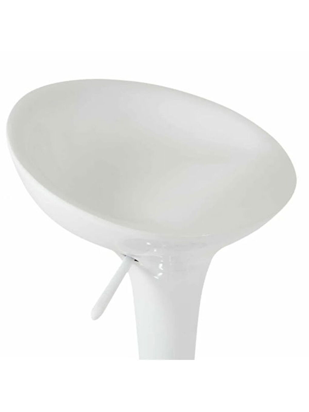 Lara 2'li Bar Sandalyesi - Beyaz - 88x40x43 cm-1