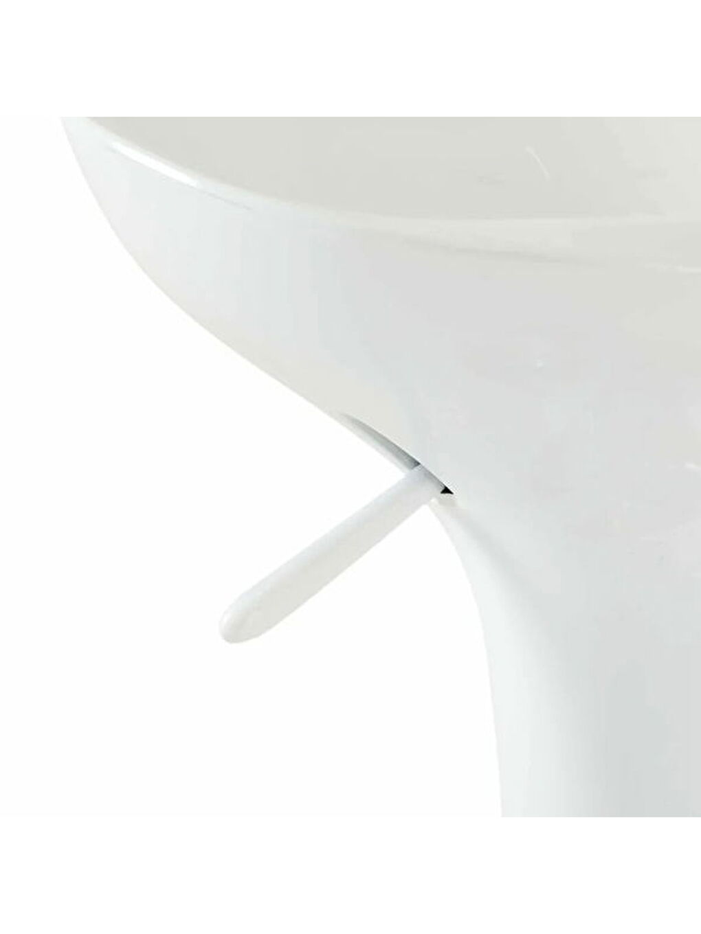 Lara 2'li Bar Sandalyesi - Beyaz - 88x40x43 cm-7