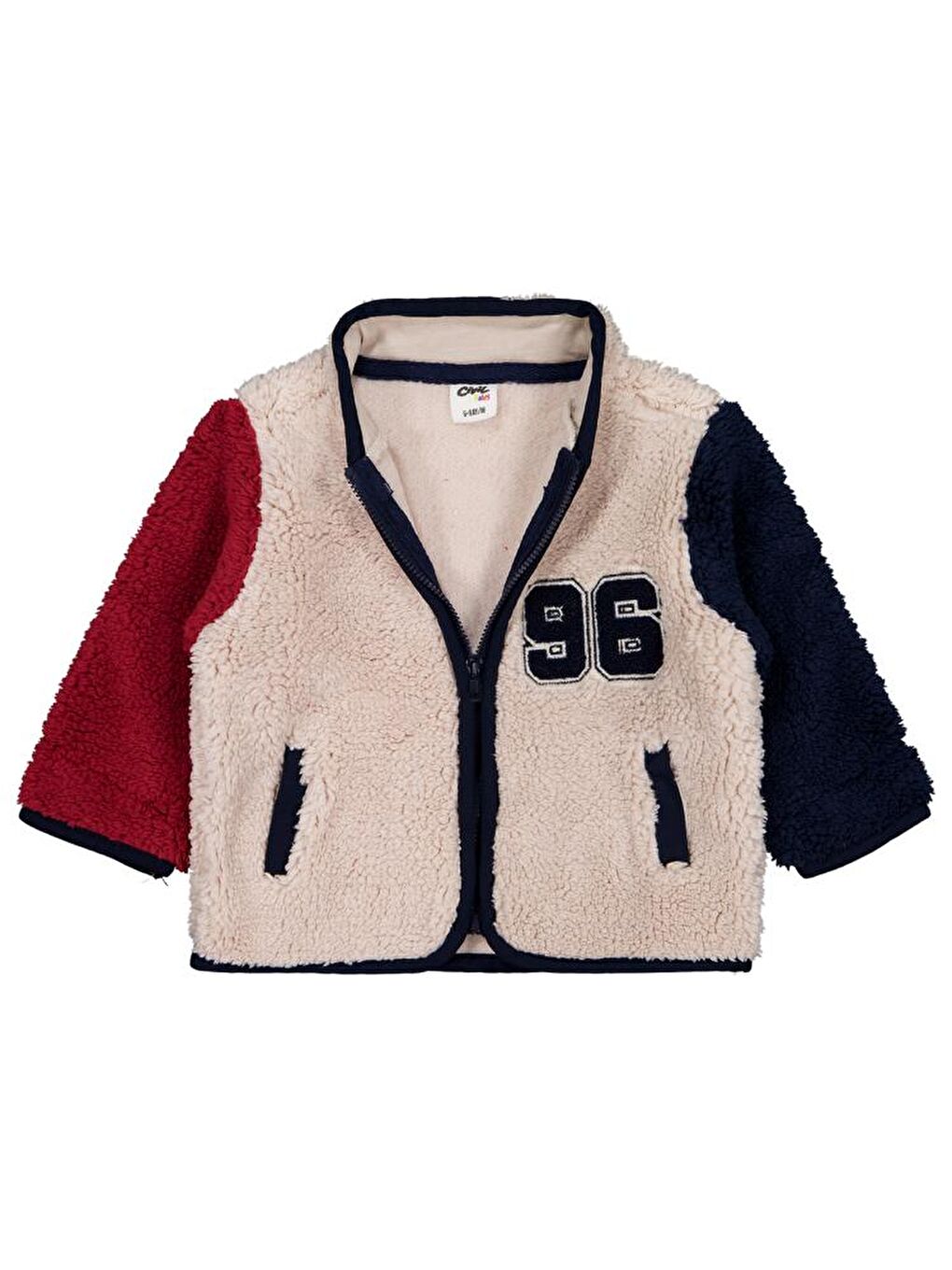 Lacivert Baby 96 Nakışlı 6-18 Ay Hırka