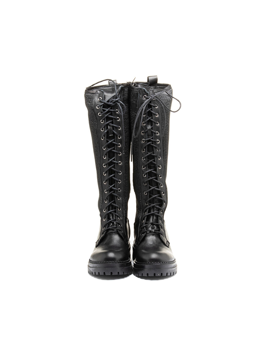 Siyah Kadın Çizme IK-3337 SİYAH DERİ-4