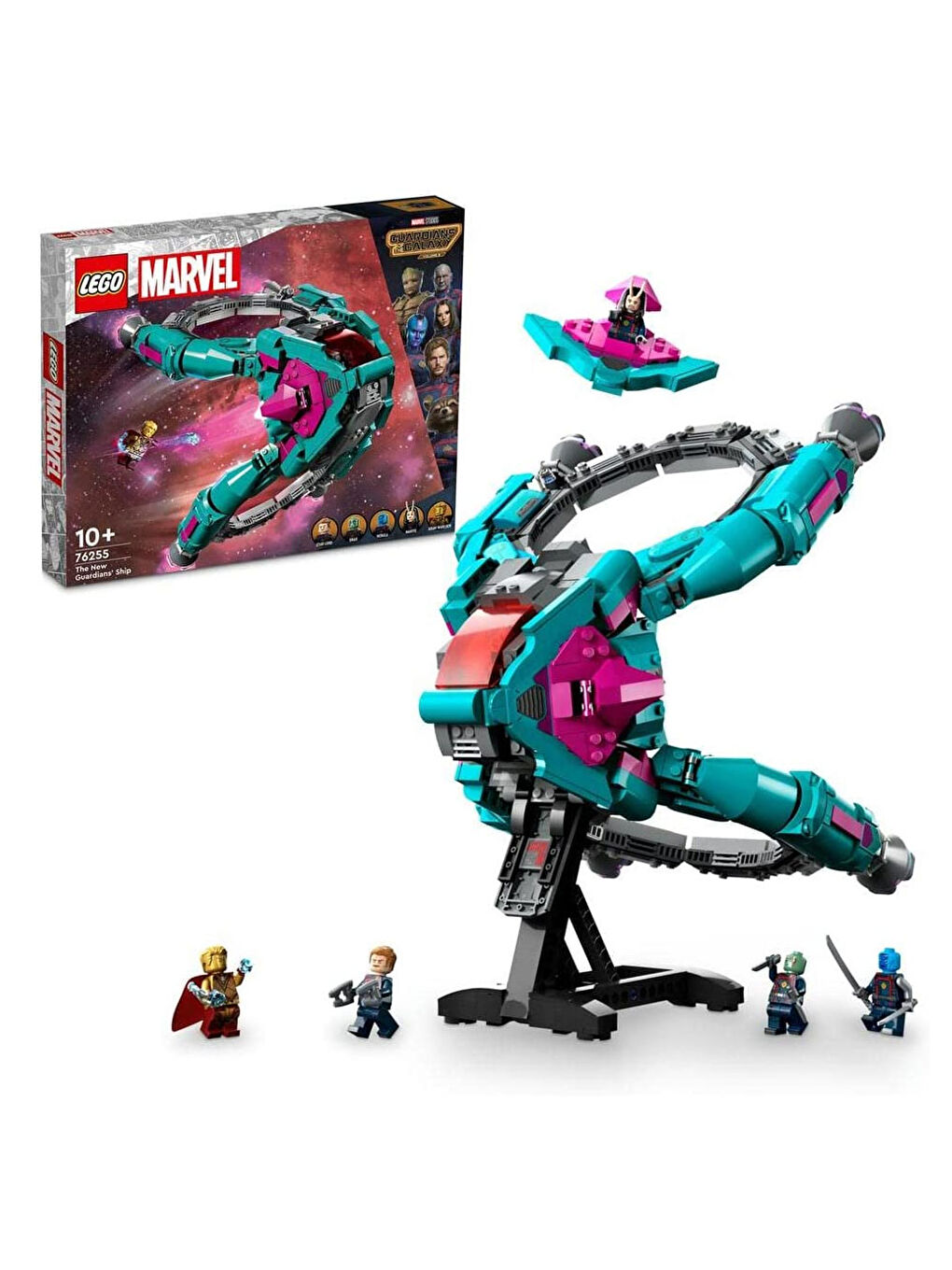 Lego Renksiz Marvel Koruyucuların Yeni Gemisi 76255