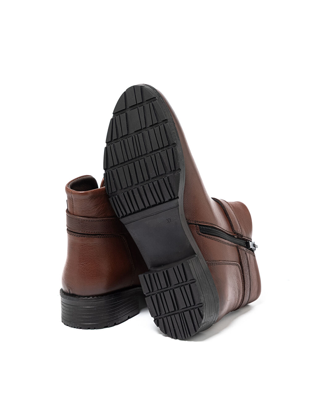 Kahverengi Kadın Bot SR-5966-1 Taba-4