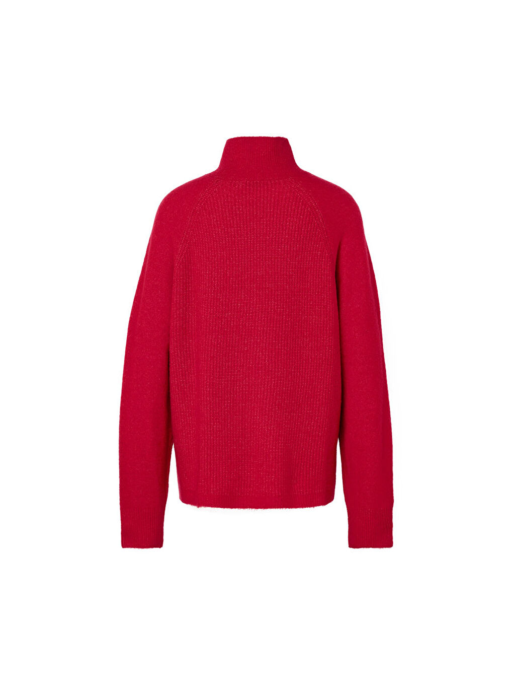 Kadın Kazak, Dik Yaka, Kırmızı-7