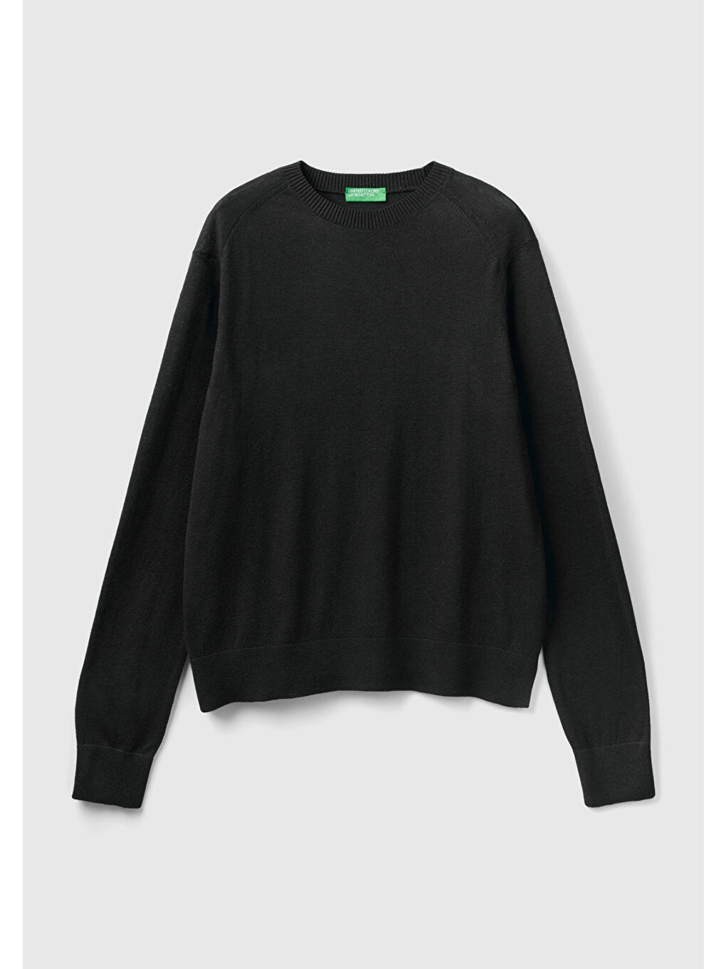 Kadın Siyah Kaşmir Karışımlı İnce Kazak-1