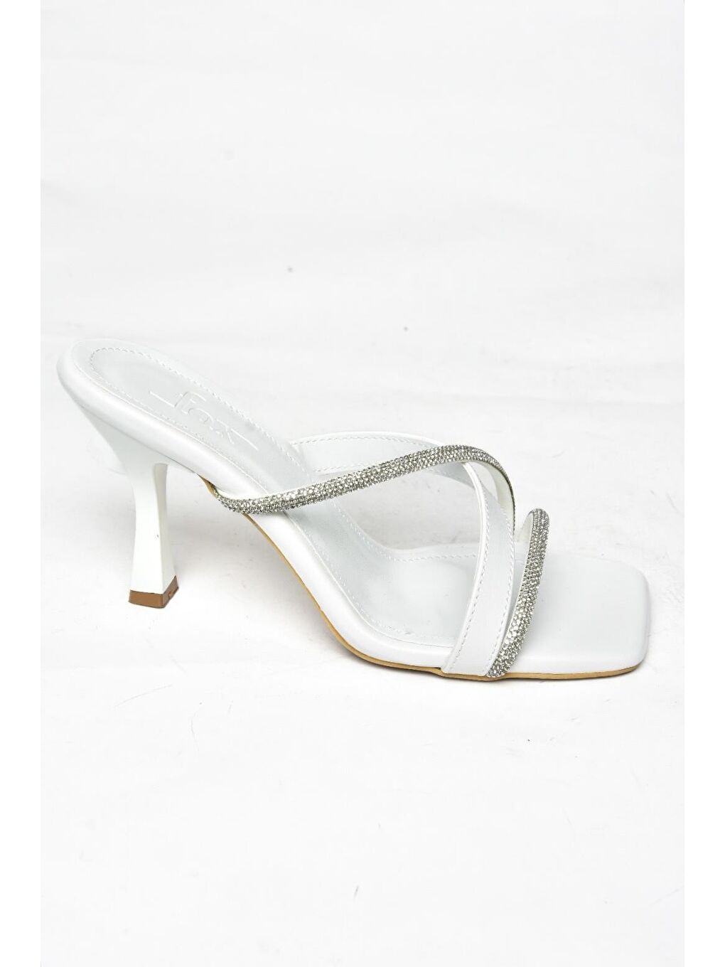 S5903331 Beyaz Kadın Terlik-1