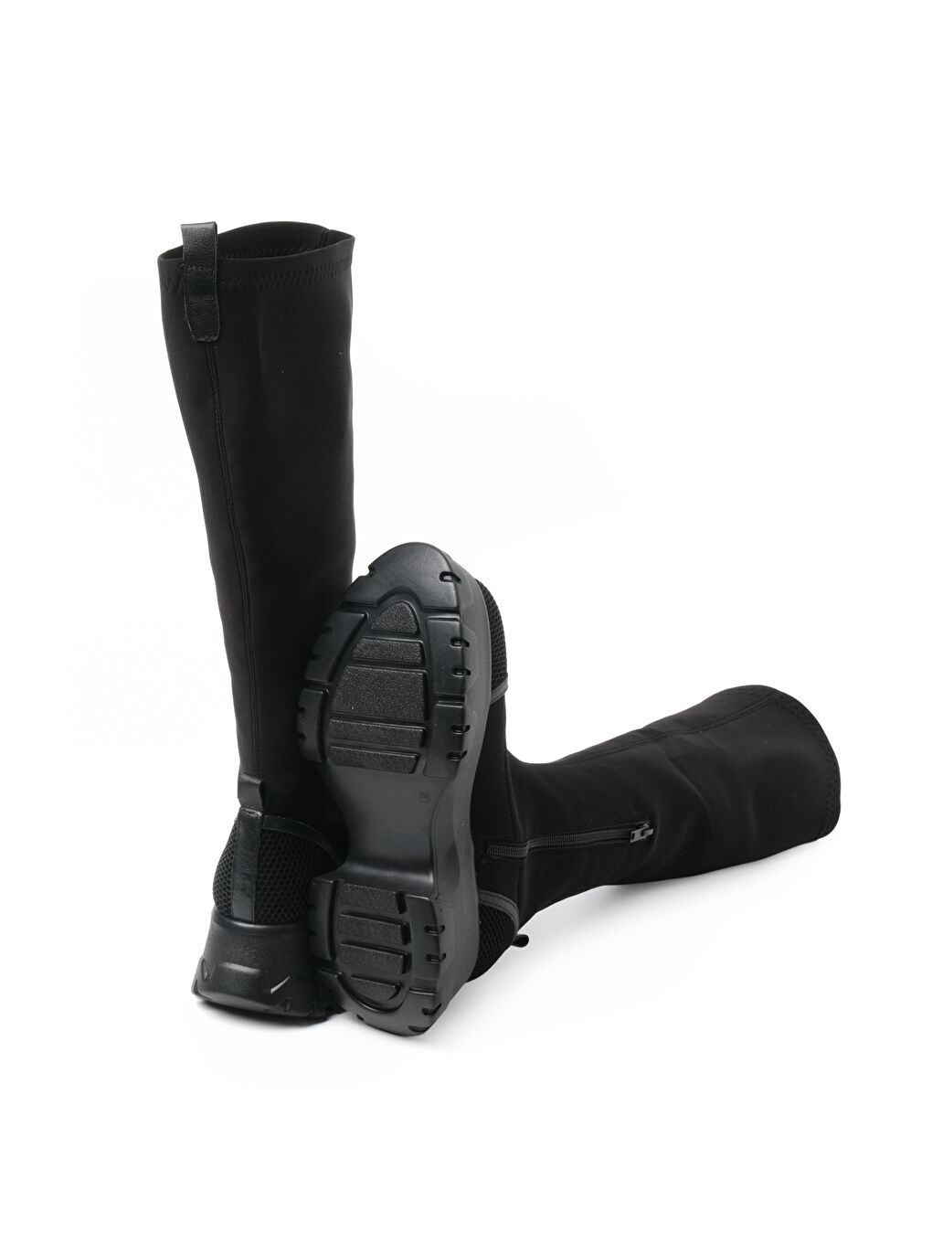 Siyah Kadın Çizme GTN-5839 Sıyah Streç-4