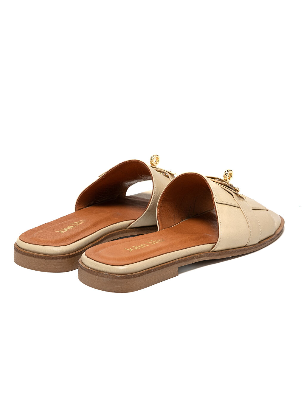 Bej Kadın Terlik MAR-25Y-166-2027 Krem-3