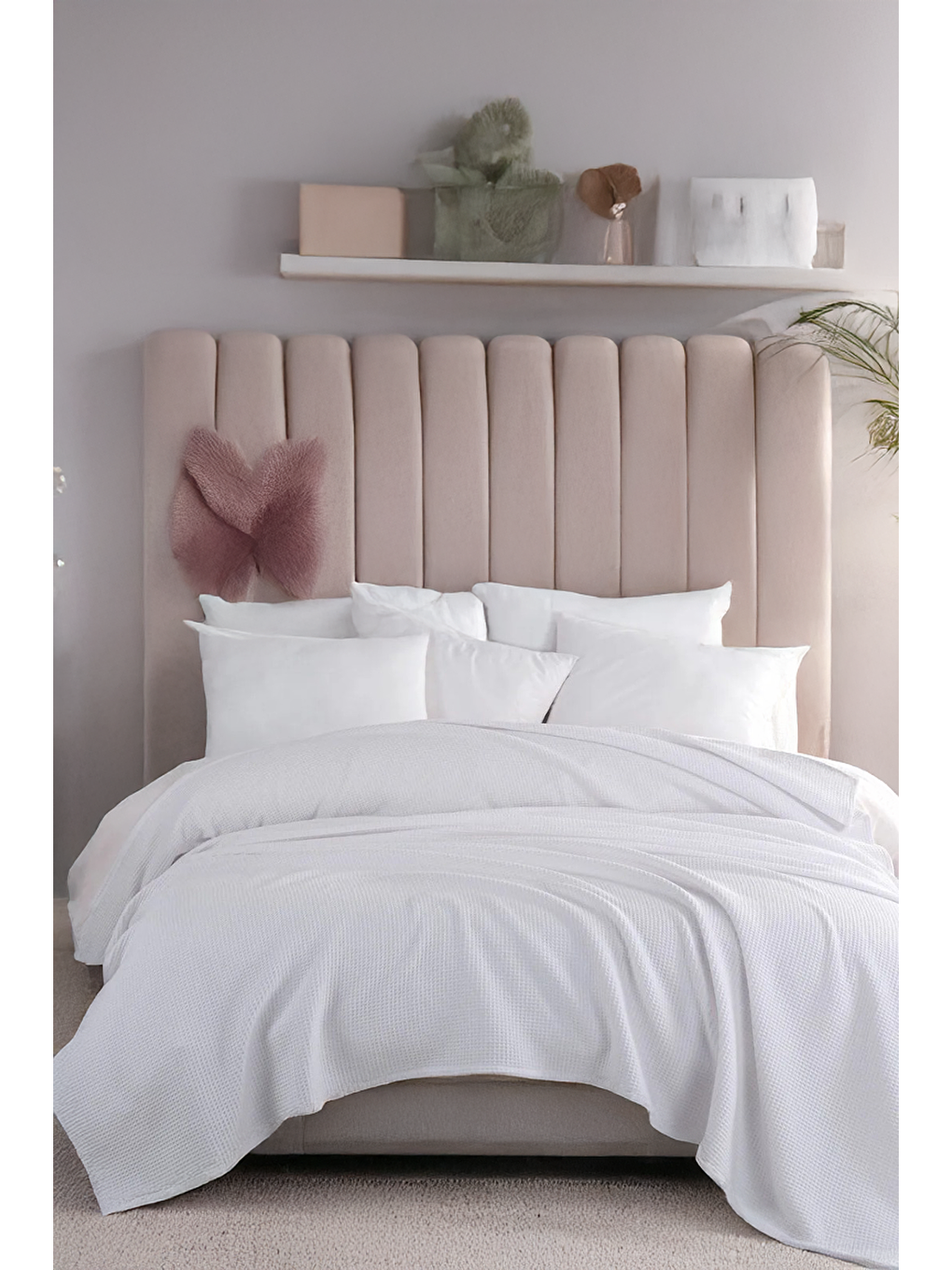 Ecocel Pike Örtü Battal 220x230cm Karde Beyaz