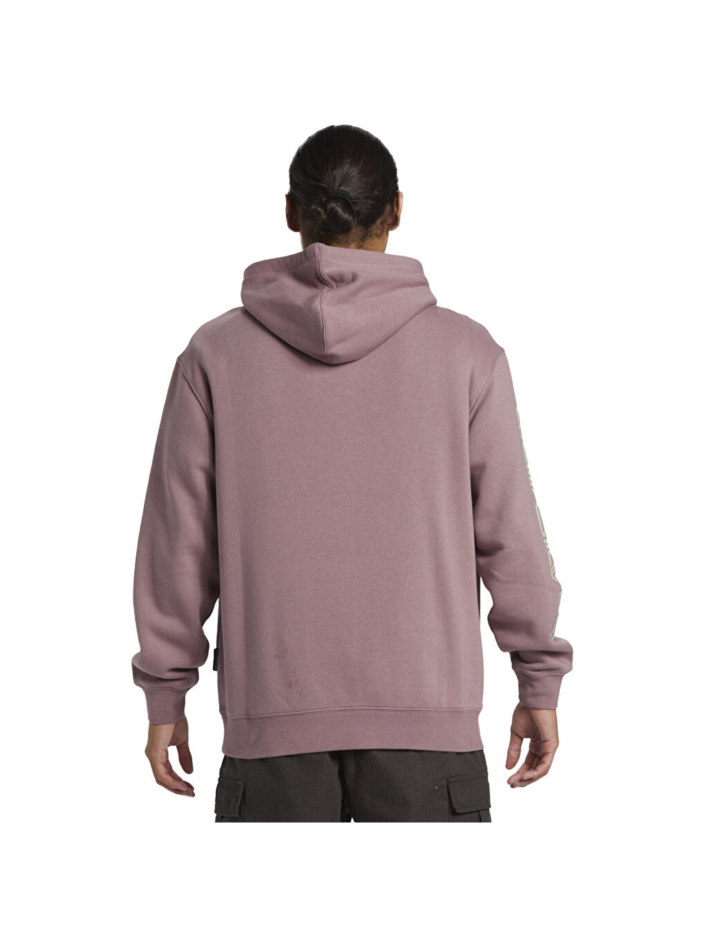Omni Logo Hoodie Erkek Mor Kapüşonlu Sweatshirt-6