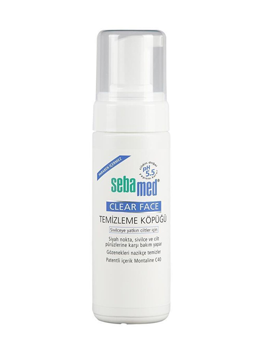 SEBAMED Renksiz Clear Face Temizleme Köpüğü 50 Ml - 1