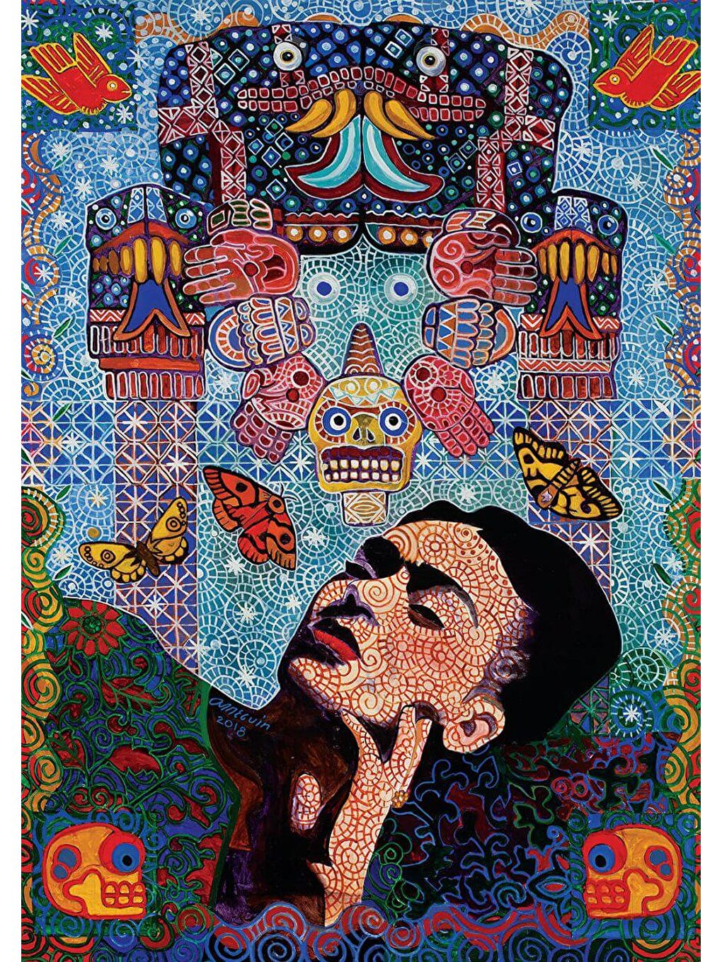 Art Puzzle Karışık 1000 Parça Puzzle Frida - 2