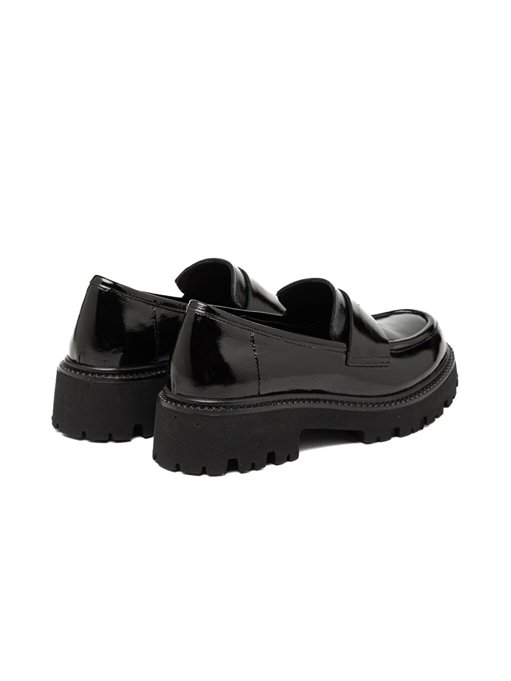 Siyah Kadın Sneaker ( Günlük) 25K11516XR Skin Vernice Nero-3