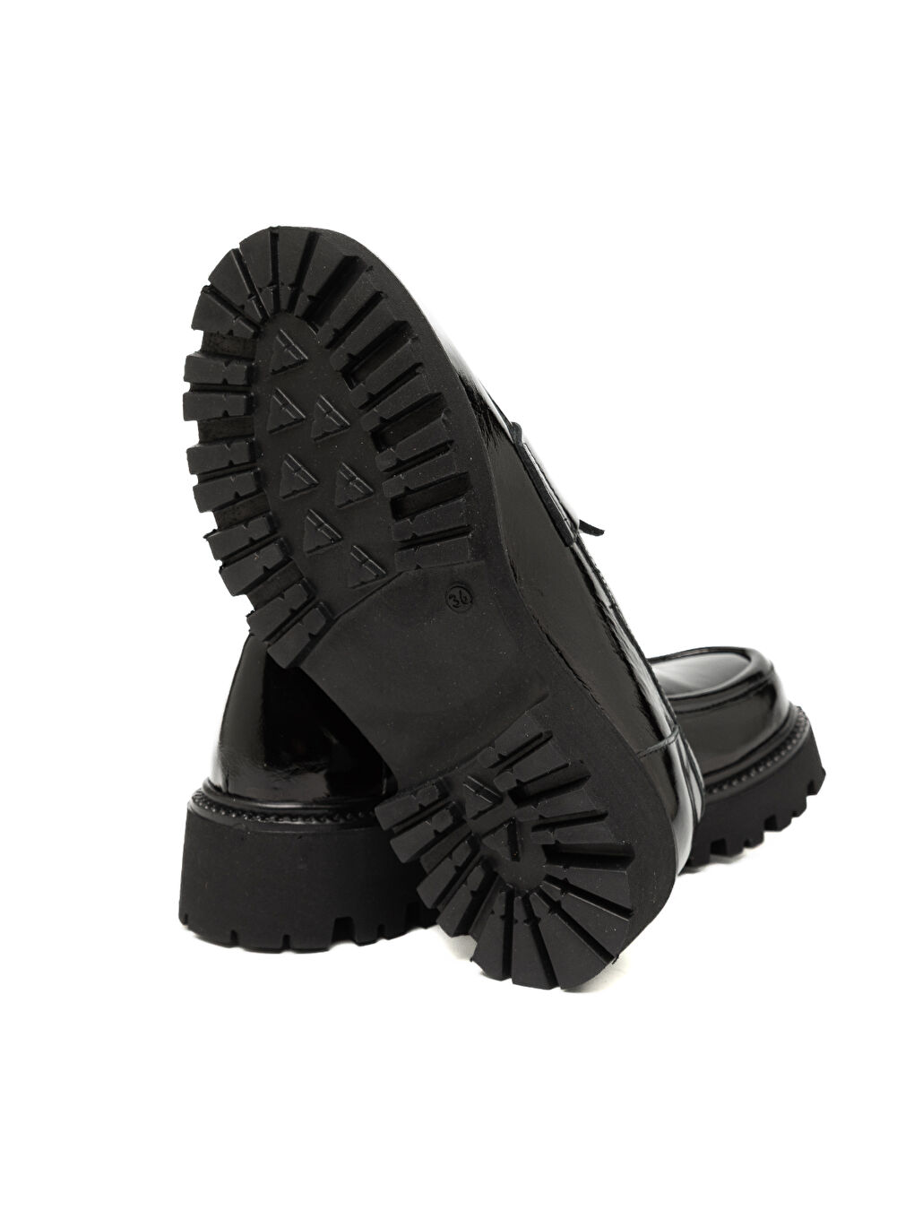 Siyah Kadın Sneaker ( Günlük) 25K11516XR Skin Vernice Nero-4