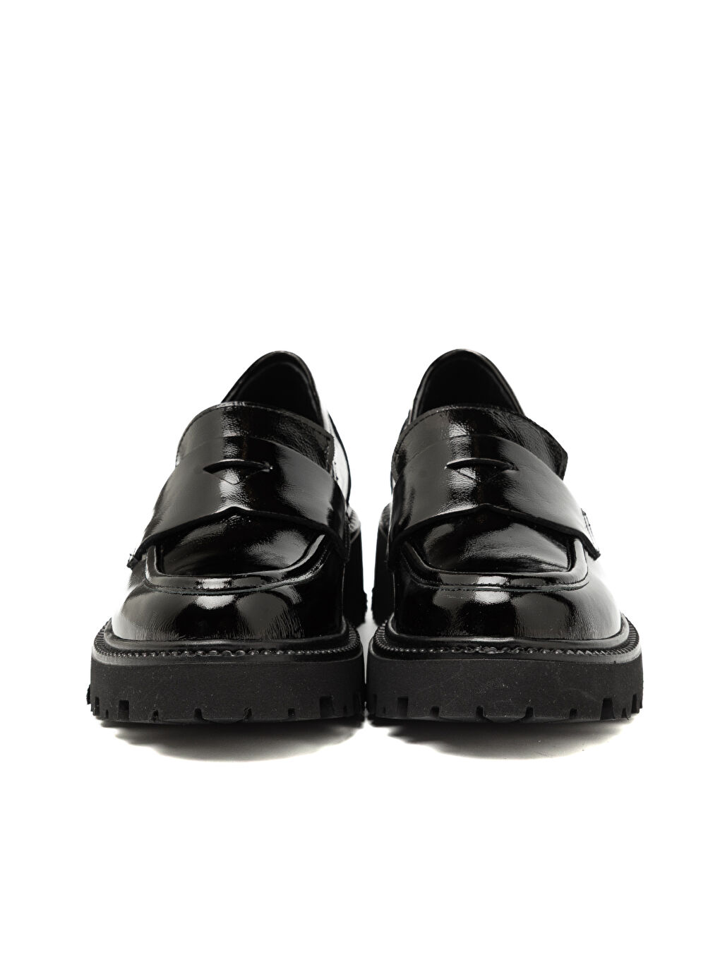 Siyah Kadın Sneaker ( Günlük) 25K11516XR Skin Vernice Nero-5