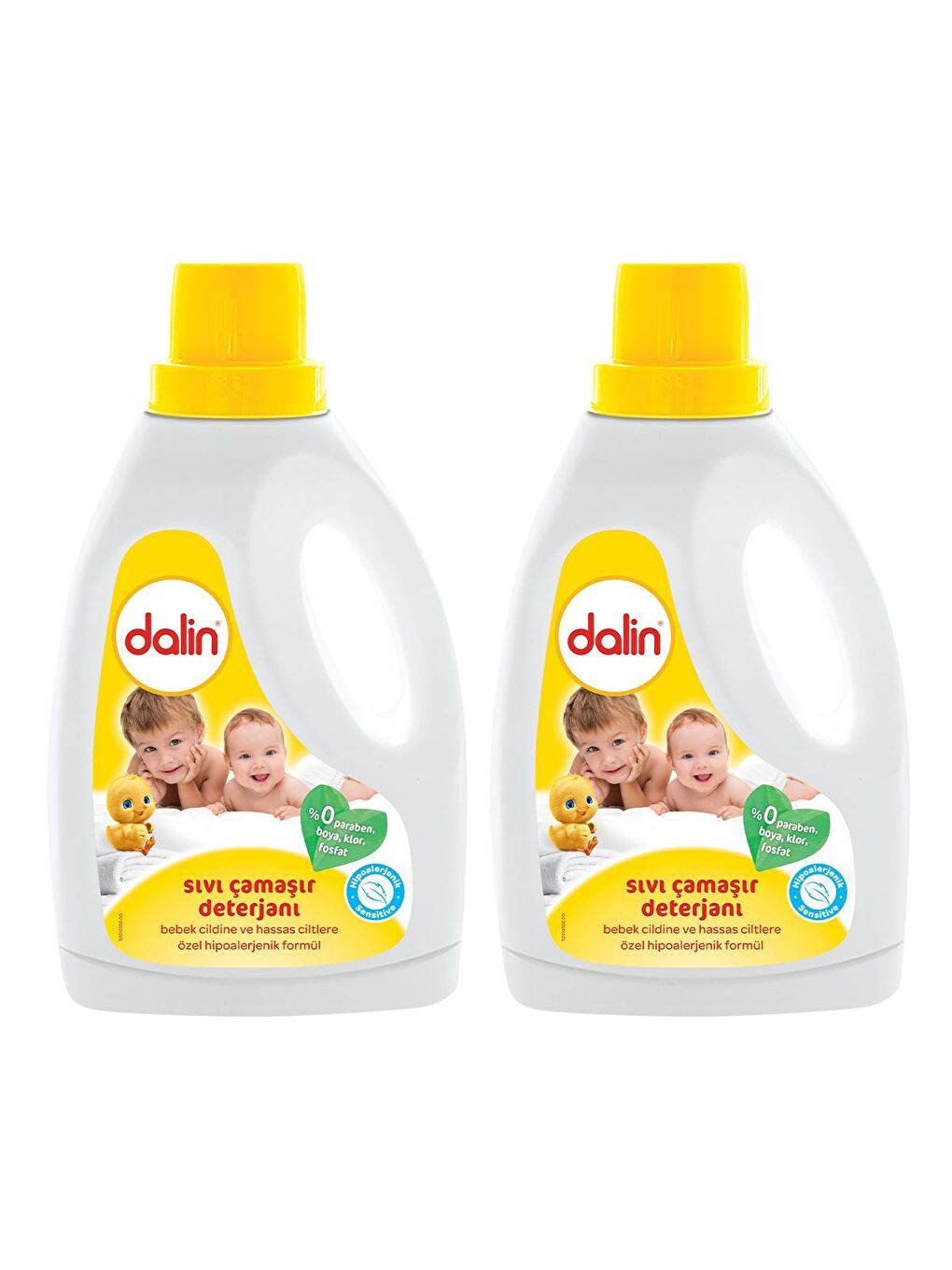 Dalin Renksiz Sıvı Çamaşır Deterjanı 1500 ml x 2 Adet