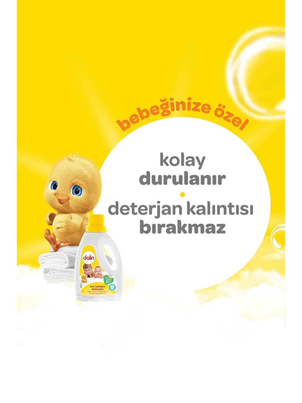 Dalin Renksiz Sıvı Çamaşır Deterjanı 1500 ml x 2 Adet - 3