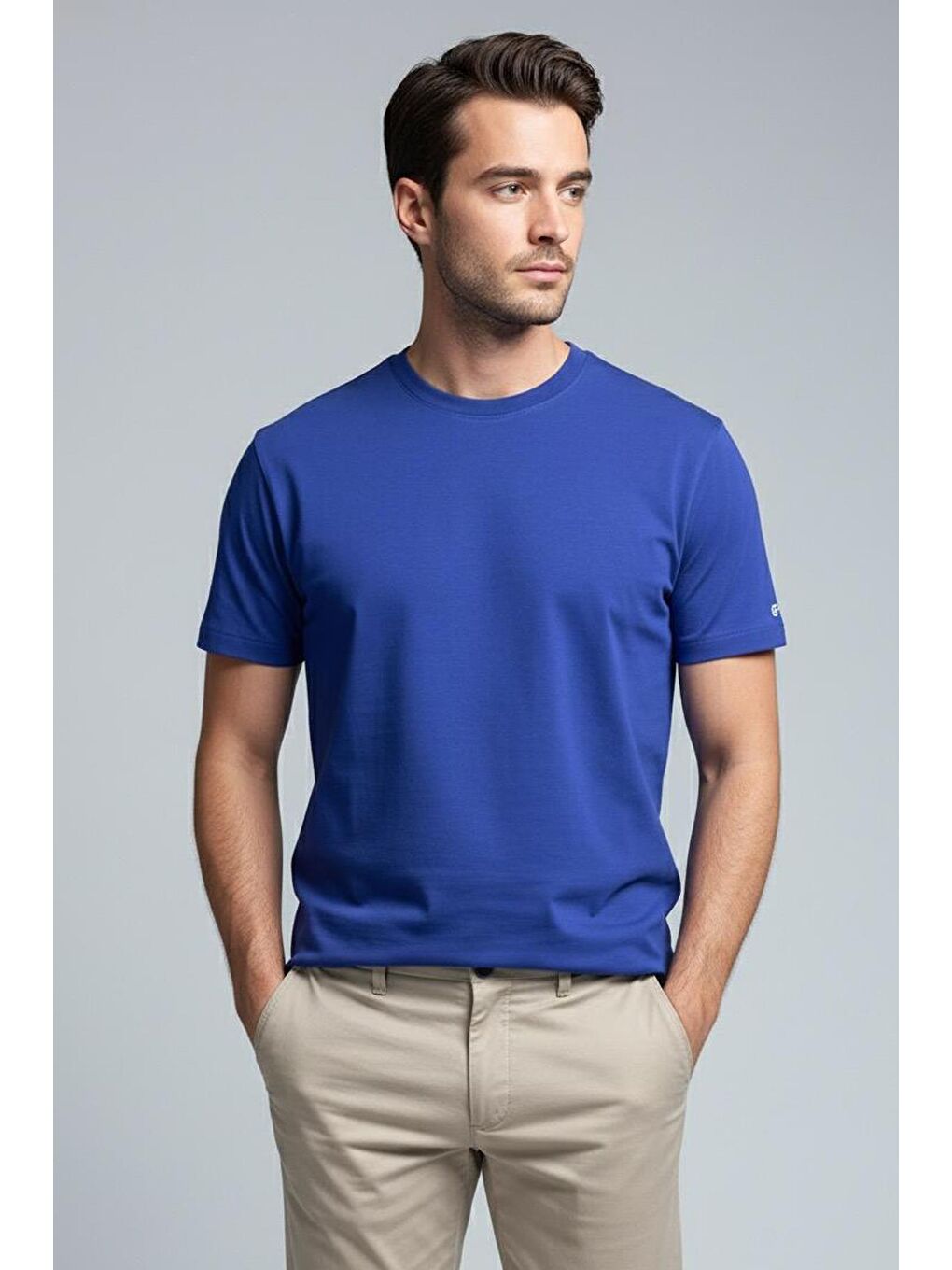 Mavi Giotelli Lacivert Regular Fit %100 Pamuk Bisiklet Yaka Erkek Tişört-1