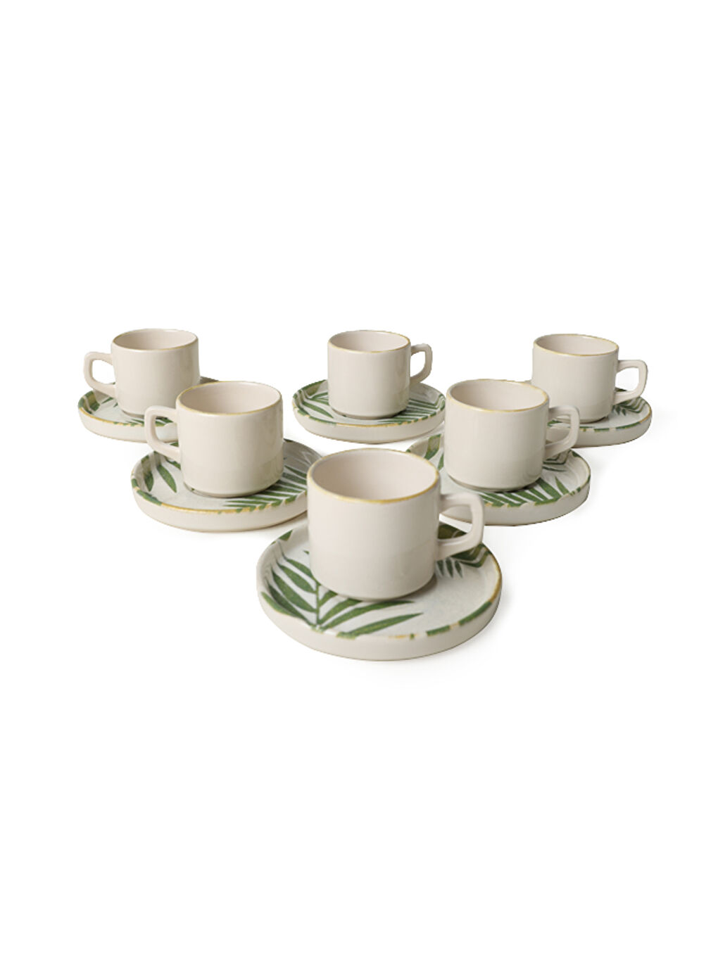 Karışık Forest Stackable Çay Takımı 12 Parça 6 Kişilik-5