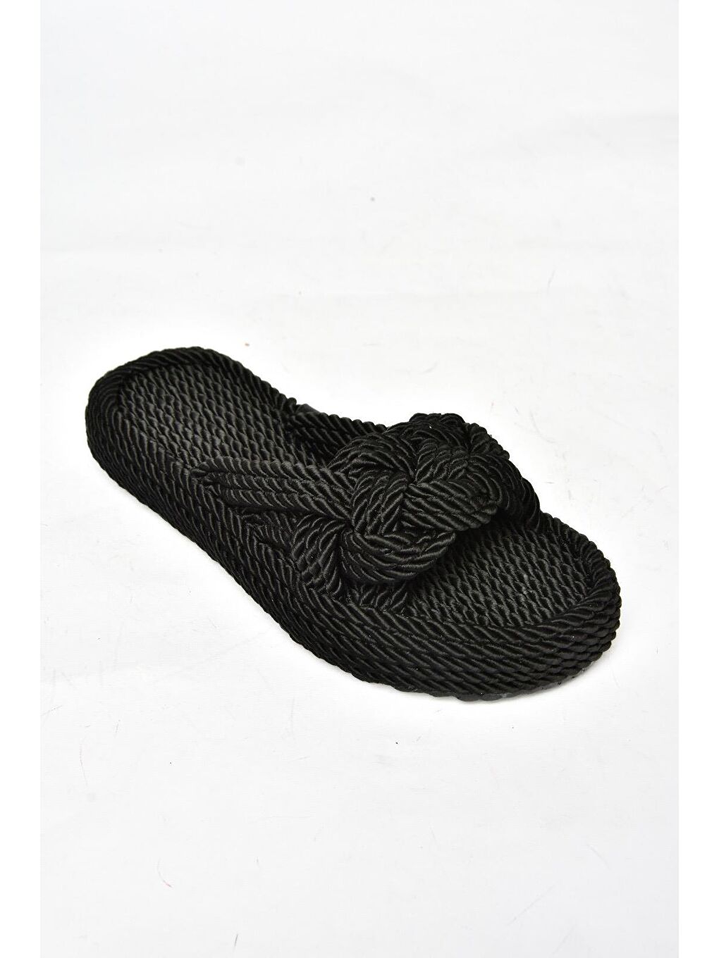 Fox Shoes S5960227 Siyah Kadın Terlik - 4